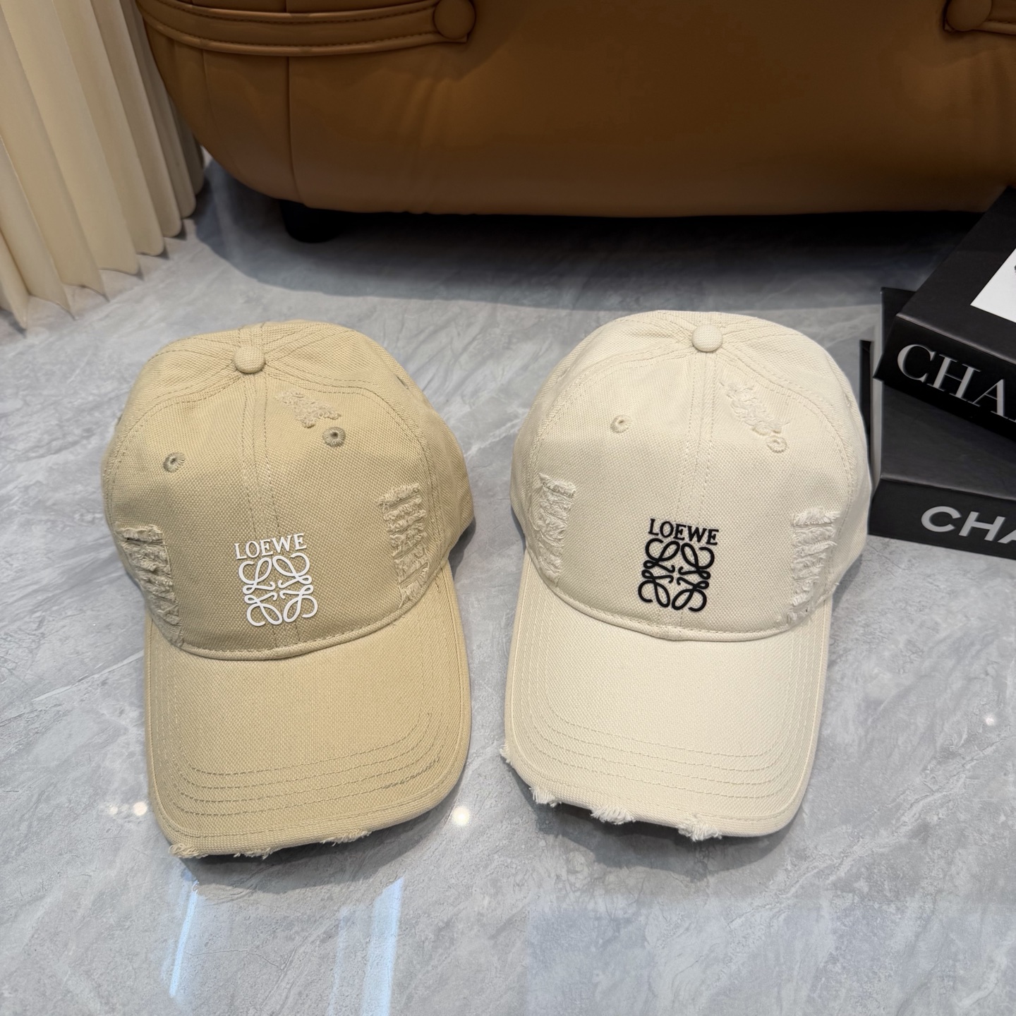 👒罗意威👒LOEWE新款原标设计棒球帽🧢质感超好，外部线条定位标准，做工精细，简约大气低价走量！