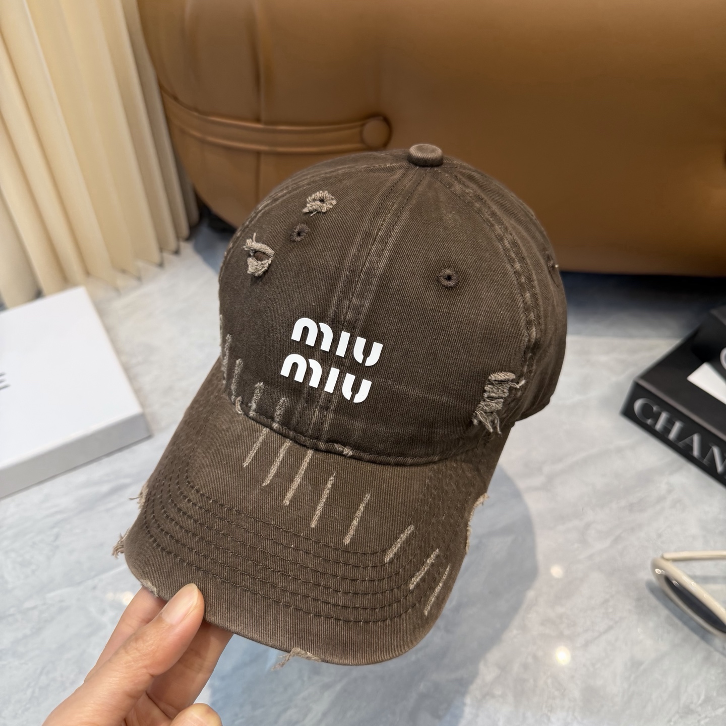 Miu Miu miumiu新款多巴胺四季棒球帽