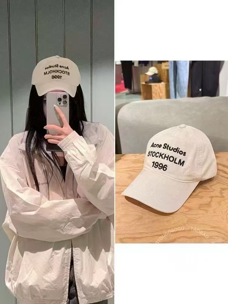 Acne Studios ACne 潮人至爱 复线高街字母棒球帽