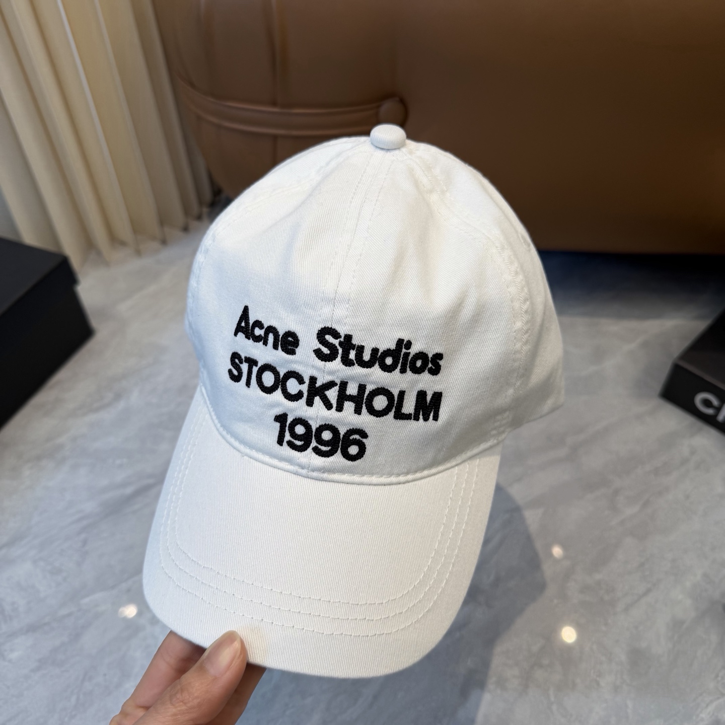Acne Studios ACne 潮人至爱 复线高街字母棒球帽
