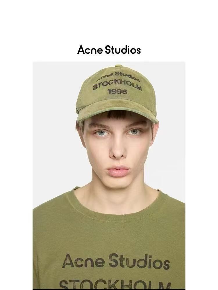 Acne Studios ACne 潮人至爱 复线高街字母棒球帽