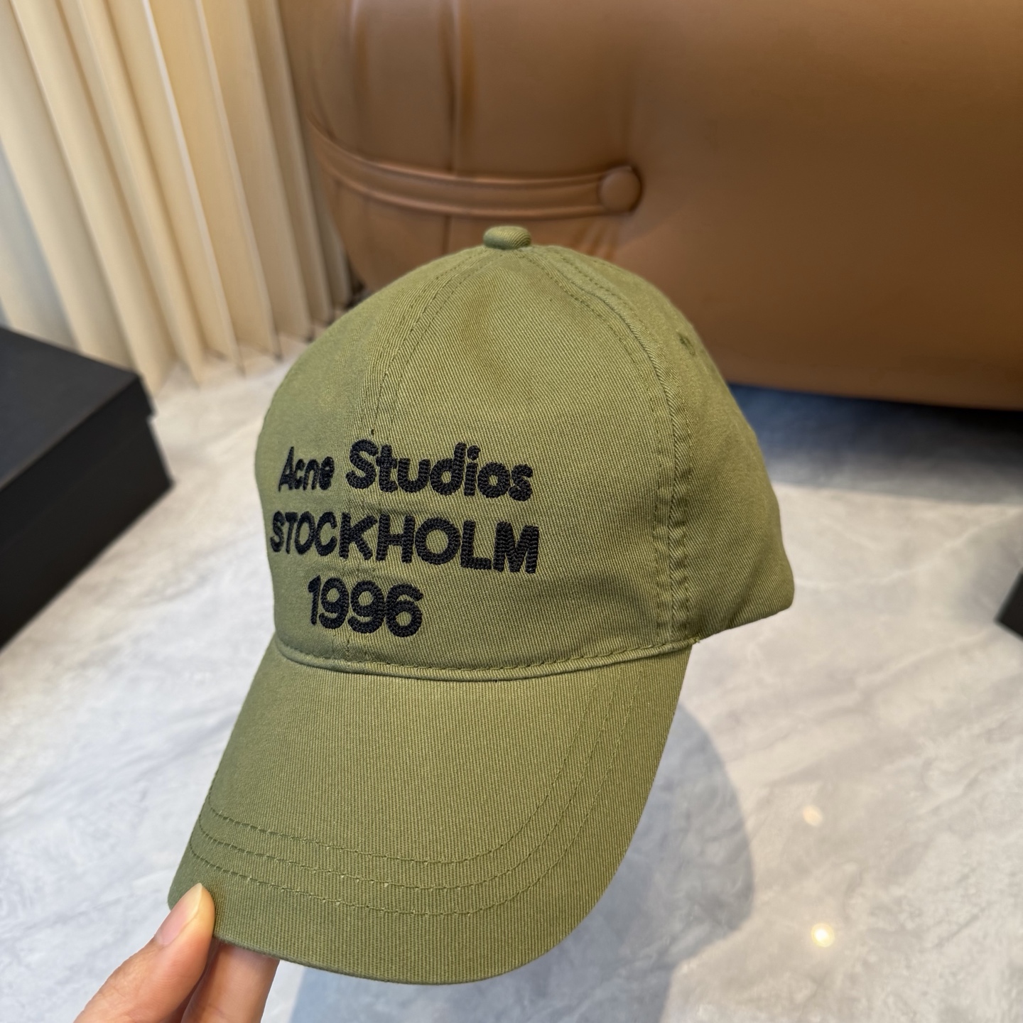Acne Studios ACne 潮人至爱 复线高街字母棒球帽