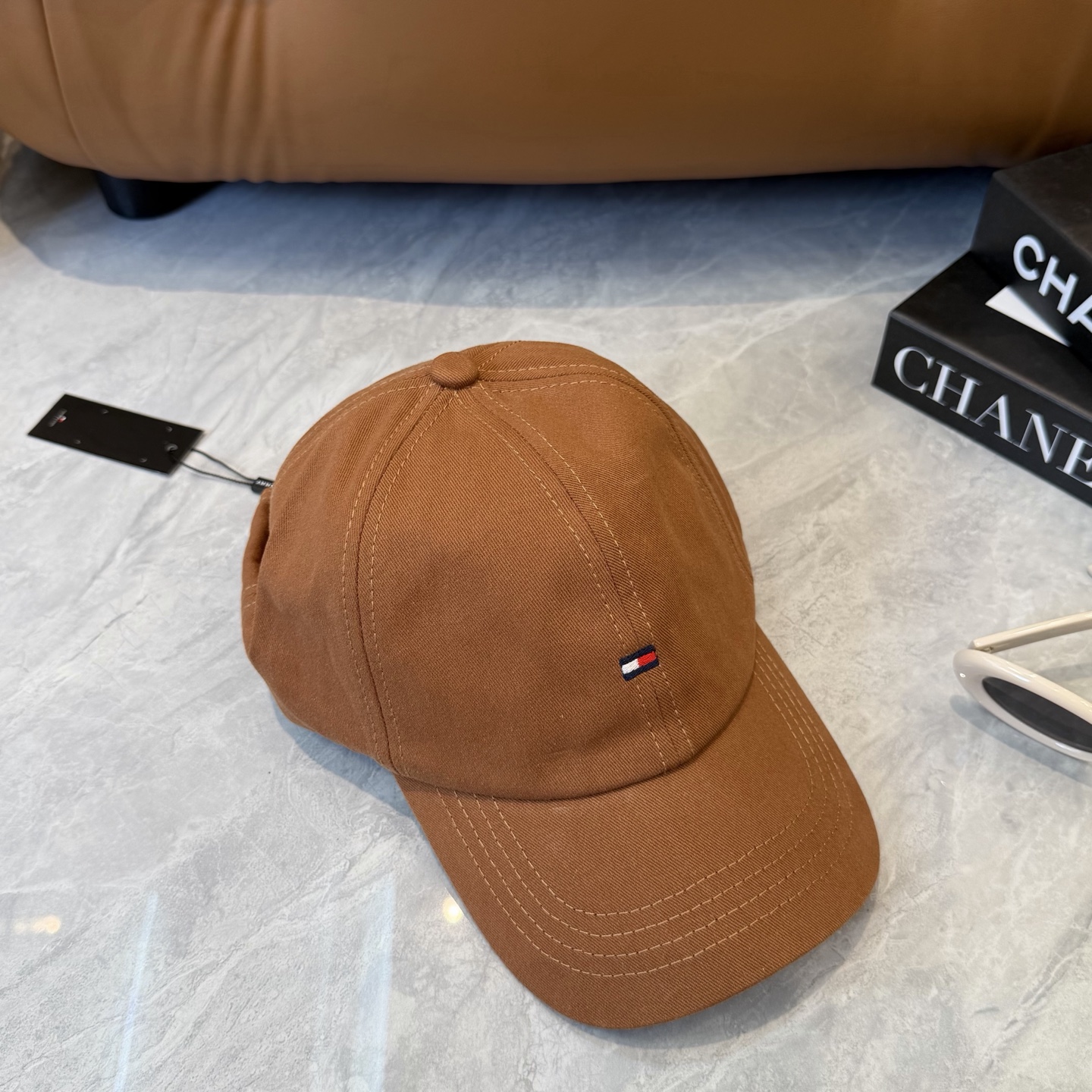 Tommy Hilfiger棒球帽，时尚鸭舌帽，精致小logo刺绣，版型正，细节满满，男女同款，户外休闲