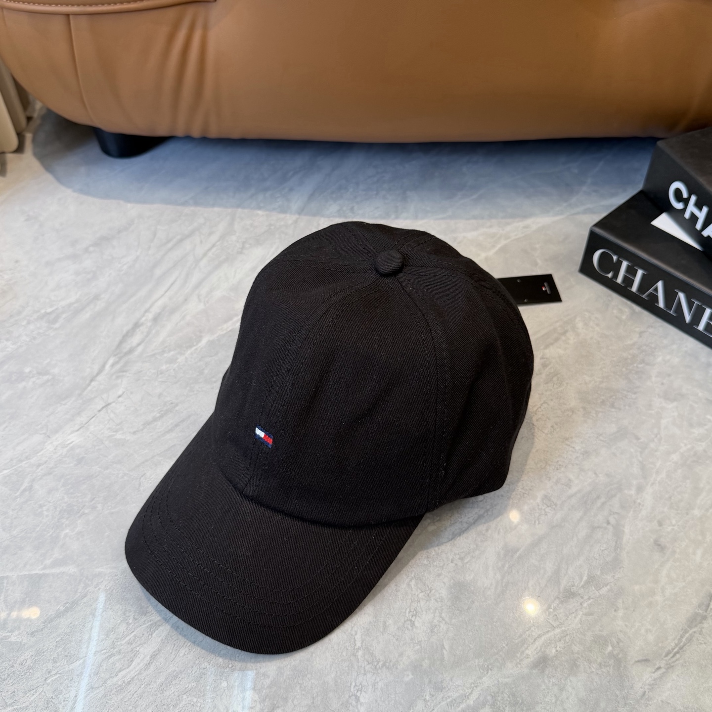 Tommy Hilfiger棒球帽，时尚鸭舌帽，精致小logo刺绣，版型正，细节满满，男女同款，户外休闲