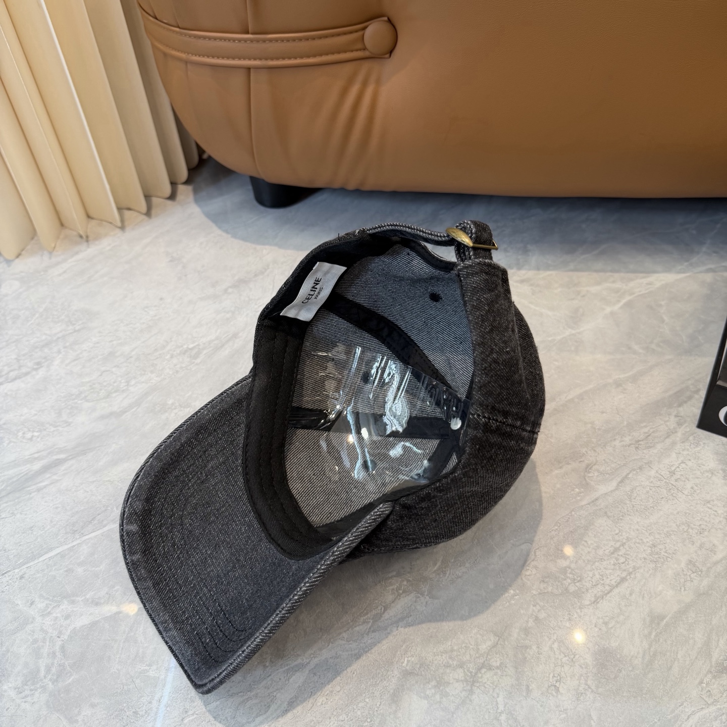💛配防尘袋【CELINE赛琳】新款牛仔棒球帽🧢，出街必备超好搭配，赶紧入手！