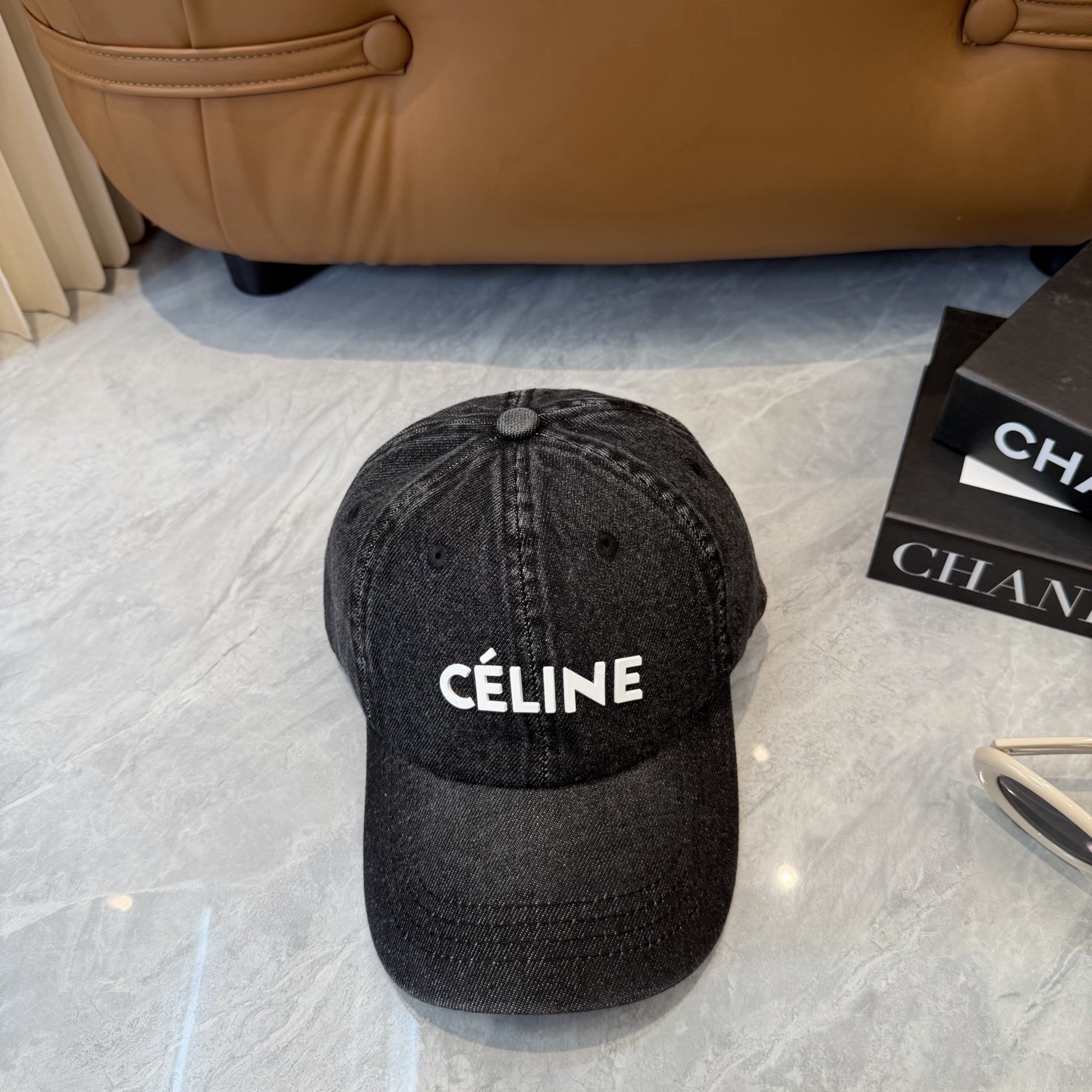 💛配防尘袋【CELINE赛琳】新款牛仔棒球帽🧢，出街必备超好搭配，赶紧入手！