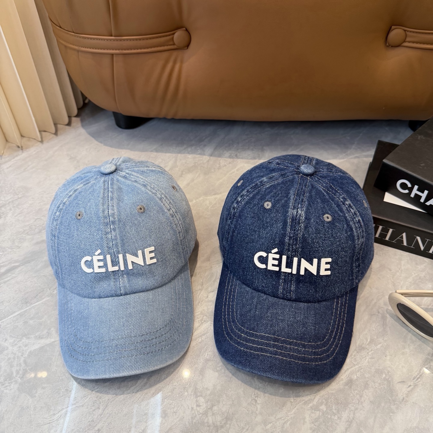 💛配防尘袋【CELINE赛琳】新款牛仔棒球帽🧢，出街必备超好搭配，赶紧入手！