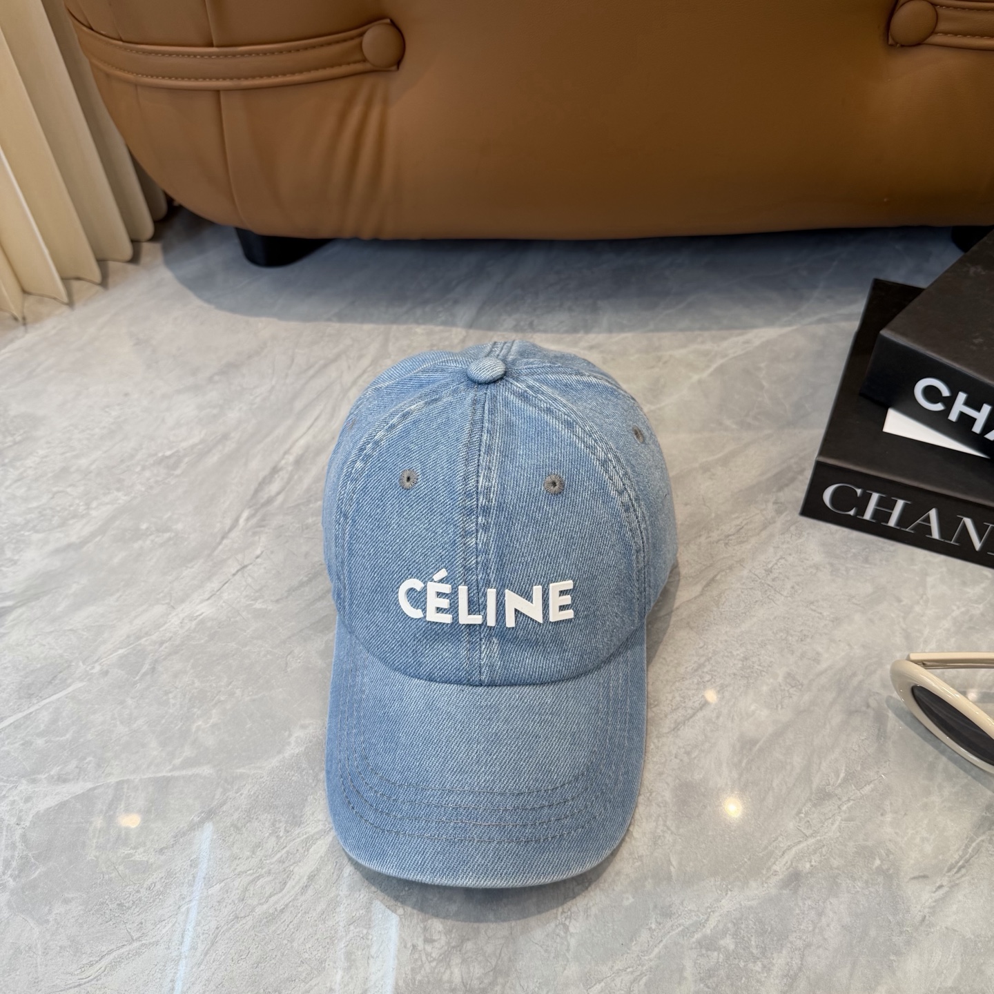 💛配防尘袋【CELINE赛琳】新款牛仔棒球帽🧢，出街必备超好搭配，赶紧入手！
