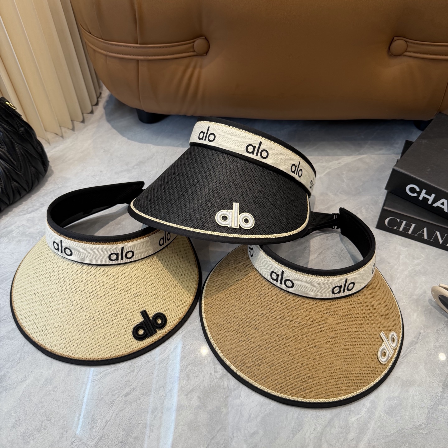 aIo新款空顶帽 遮阳帽🎩空顶设计，帽型自带时尚✨休闲时尚风超级百搭，巨防嗮！太爱了💕