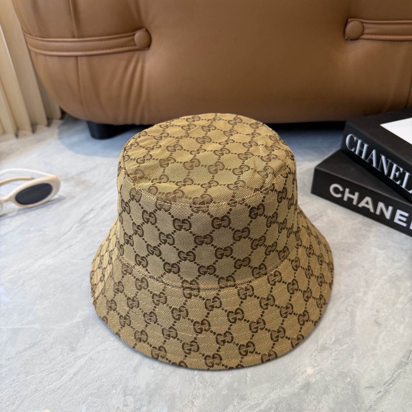 GUCCI古奇 新款专柜同步双面戴款渔夫帽，爆款出货，超级好搭，新款上架