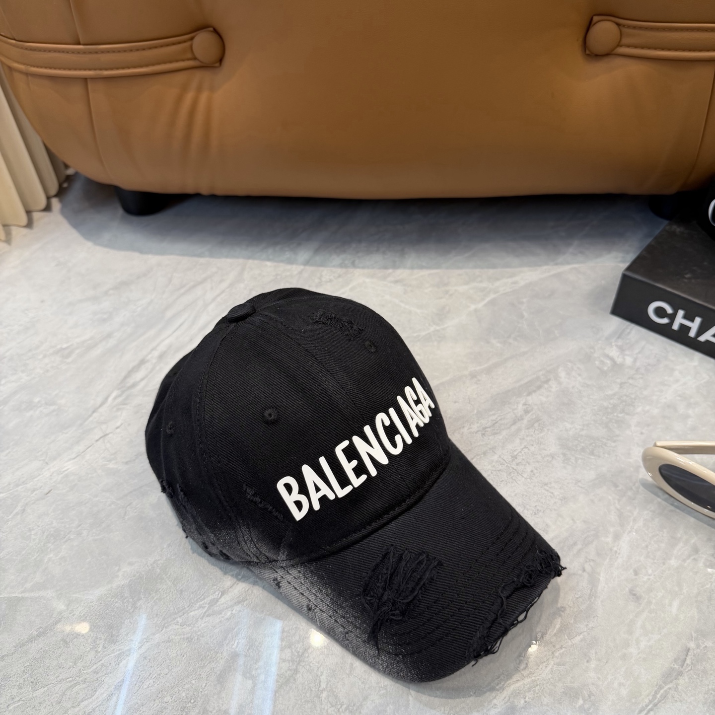 Balenciaga 巴黎世家 洗水破洞棒球帽 必爆 🔥BALENCIAGA巴黎世家新款洗水纯棉棒球帽重
