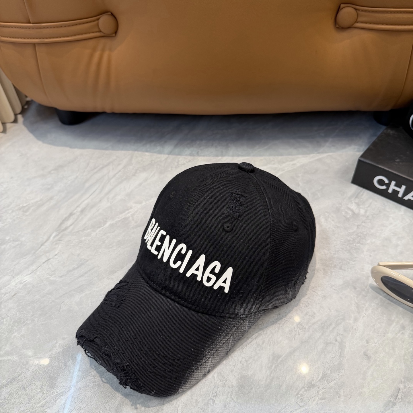 Balenciaga 巴黎世家 洗水破洞棒球帽 必爆 🔥BALENCIAGA巴黎世家新款洗水纯棉棒球帽重
