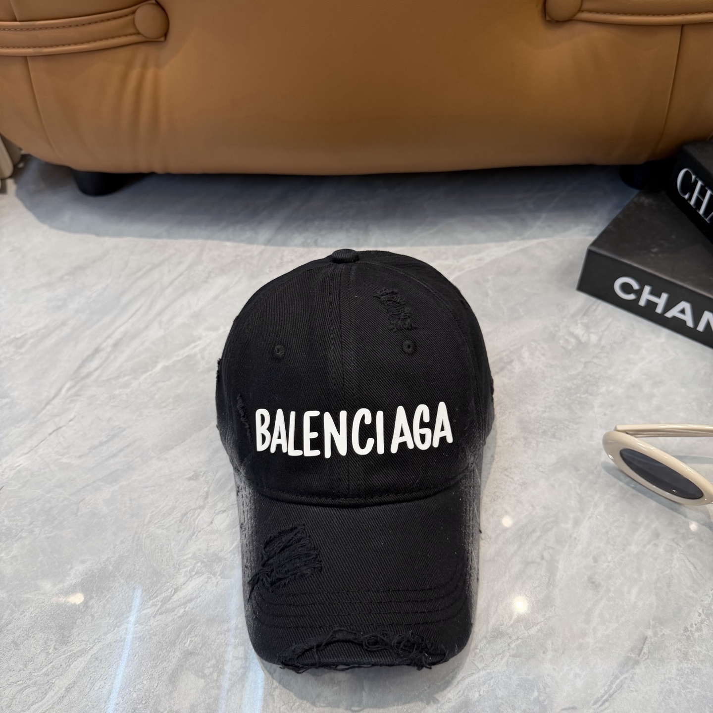 Balenciaga 巴黎世家 洗水破洞棒球帽 必爆 🔥BALENCIAGA巴黎世家新款洗水纯棉棒球帽重
