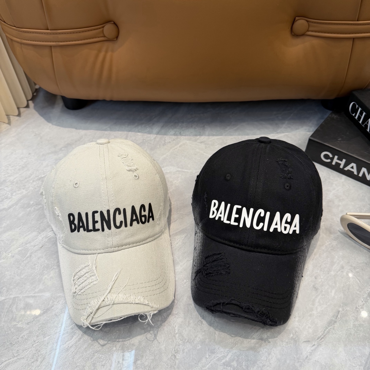 Balenciaga 巴黎世家 洗水破洞棒球帽 必爆 🔥BALENCIAGA巴黎世家新款洗水纯棉棒球帽重