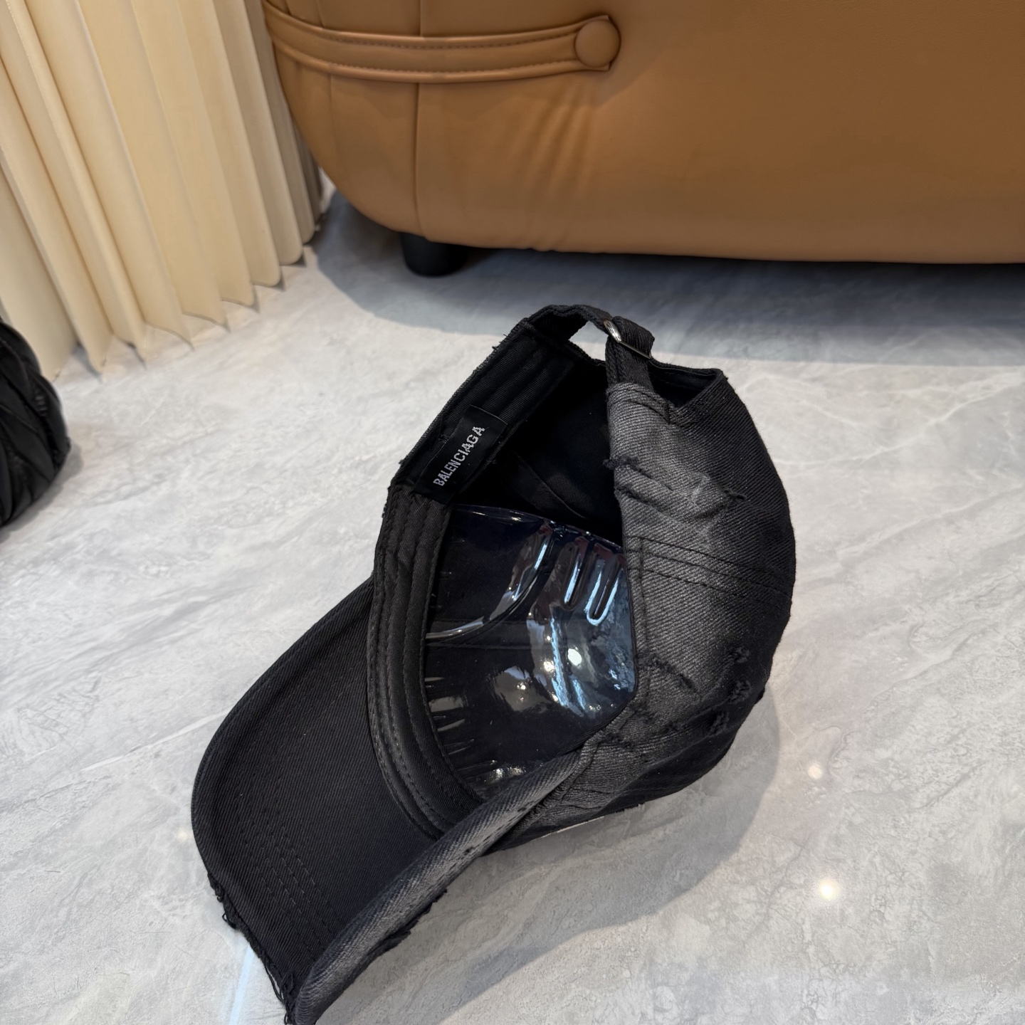 Balenciaga 巴黎世家 洗水破洞棒球帽 必爆 🔥BALENCIAGA巴黎世家新款洗水纯棉棒球帽重