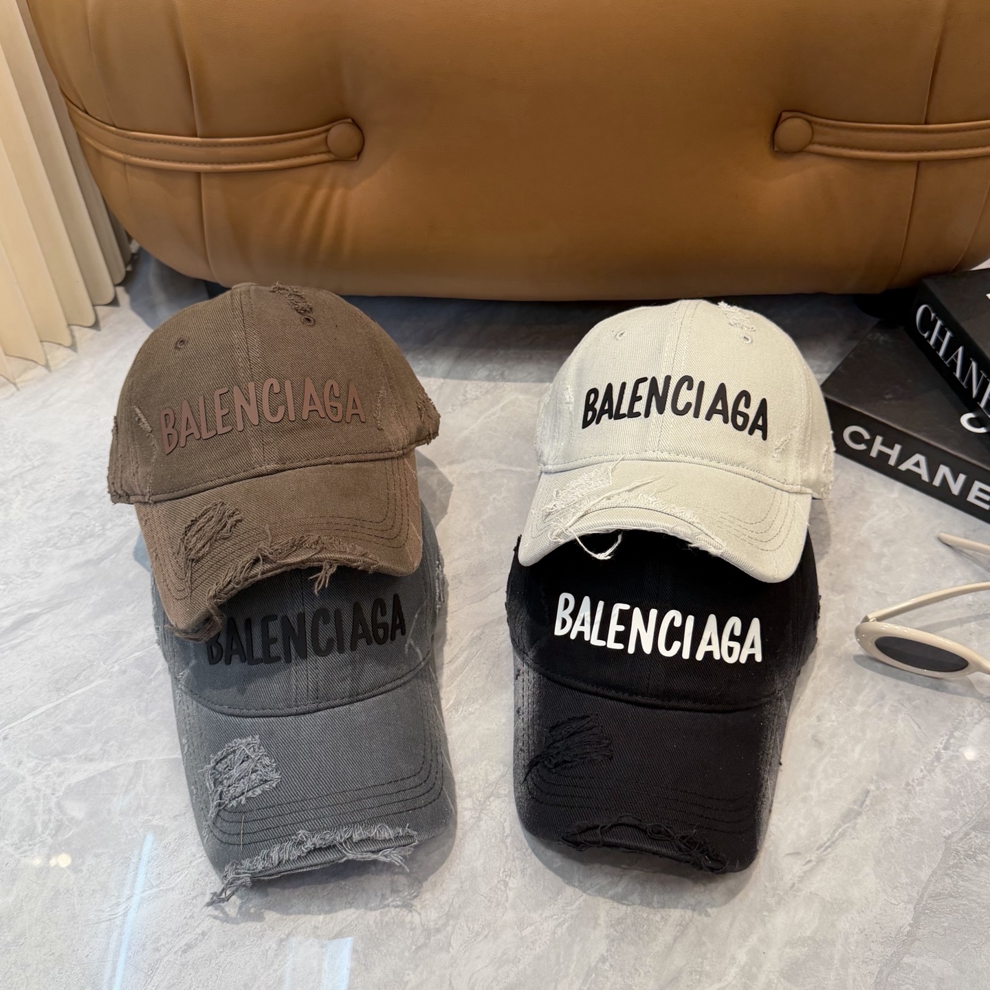 Balenciaga 巴黎世家 洗水破洞棒球帽 必爆 🔥BALENCIAGA巴黎世家新款洗水纯棉棒球帽重