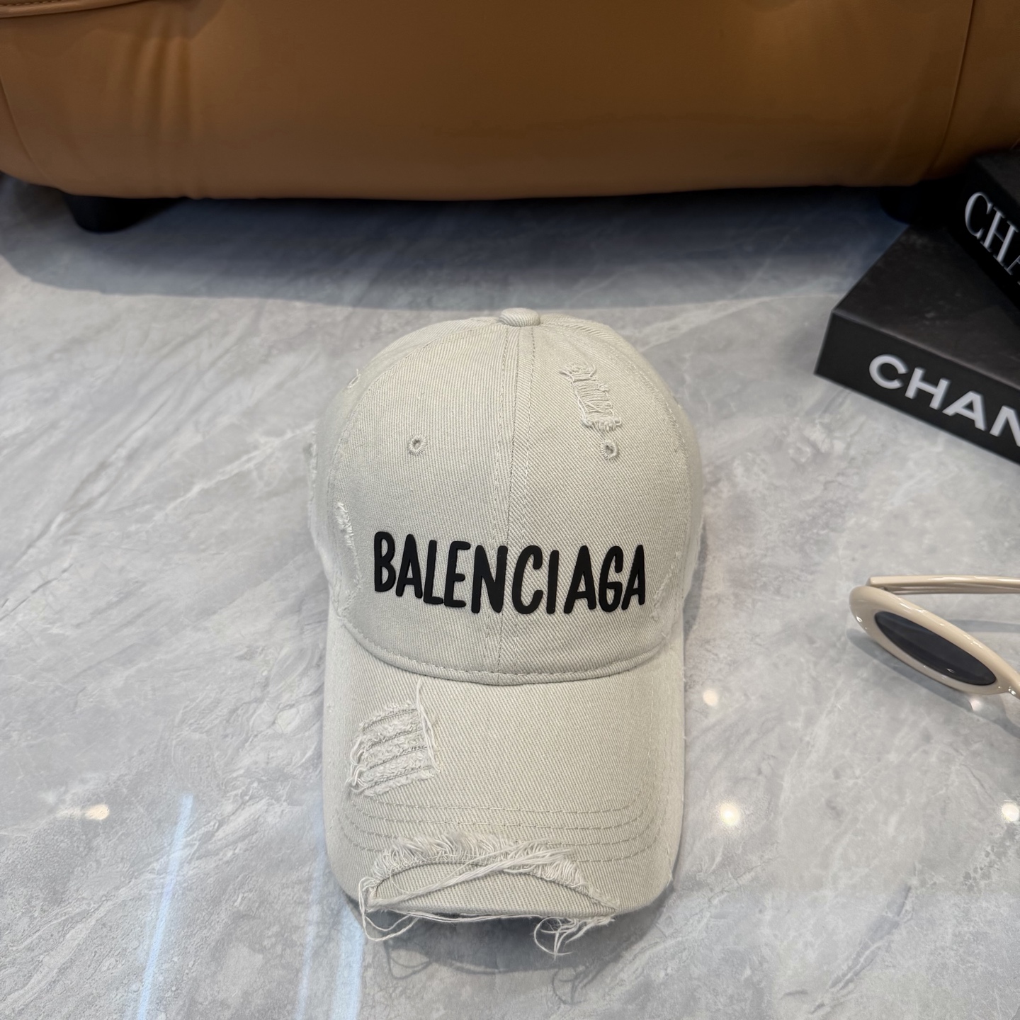 Balenciaga 巴黎世家 洗水破洞棒球帽 必爆 🔥BALENCIAGA巴黎世家新款洗水纯棉棒球帽重