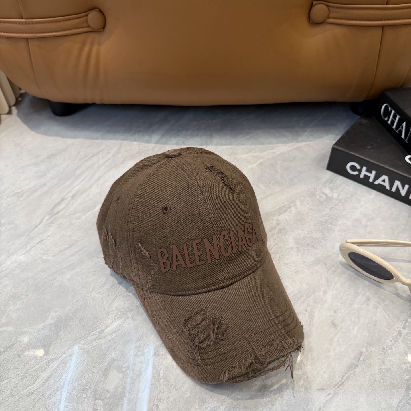 Balenciaga 巴黎世家 洗水破洞棒球帽 必爆 🔥BALENCIAGA巴黎世家新款洗水纯棉棒球帽重