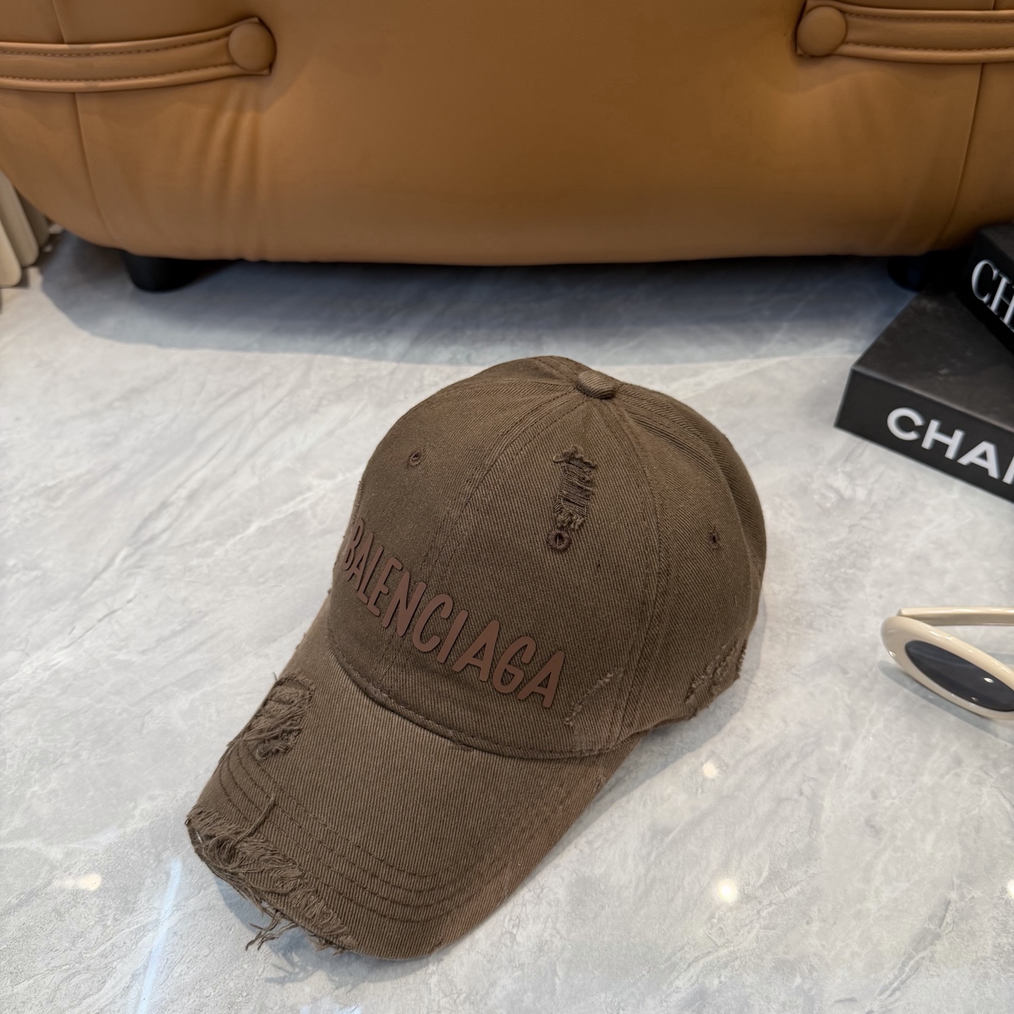 Balenciaga 巴黎世家 洗水破洞棒球帽 必爆 🔥BALENCIAGA巴黎世家新款洗水纯棉棒球帽重