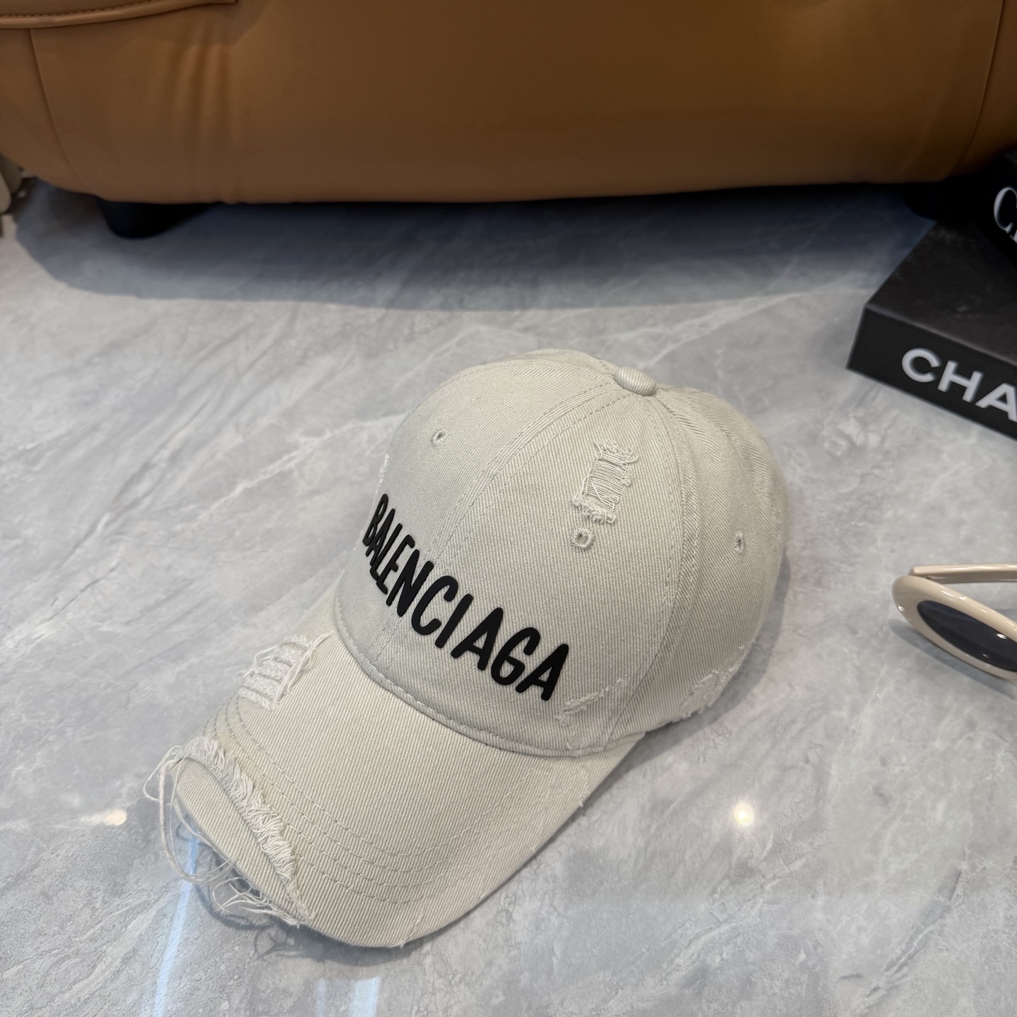 Balenciaga 巴黎世家 洗水破洞棒球帽 必爆 🔥BALENCIAGA巴黎世家新款洗水纯棉棒球帽重