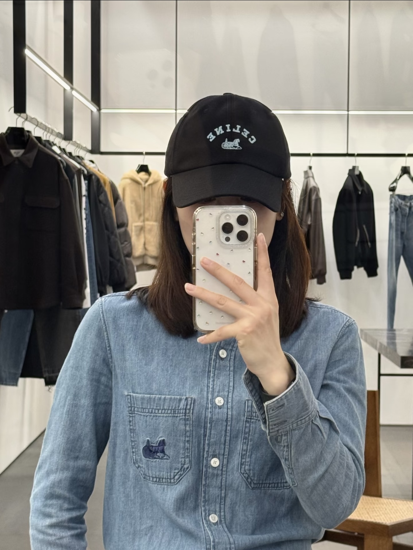 爆款CELINE（赛琳）官网代购版本。 原版1:1 定制！ 简约字母明星同款最新棒球帽，时尚潮流，高端做