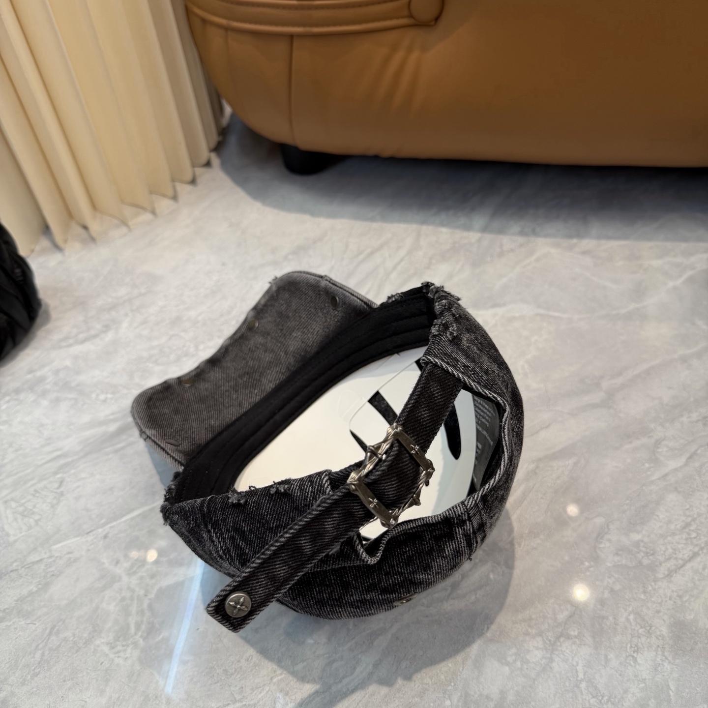Unknown SMFK新款牛仔布棒球帽