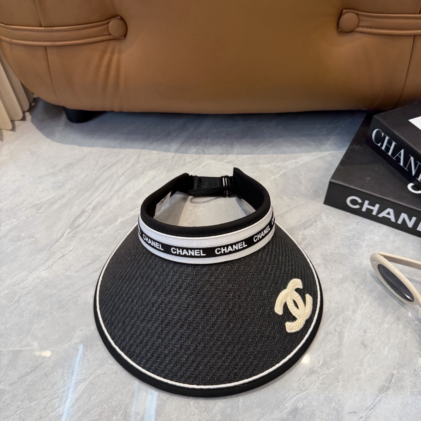 Chanel 香奈儿轻奢名媛风空顶帽 透气不闷头…可调节 夏季