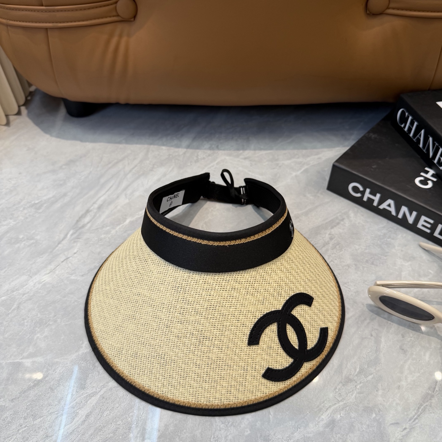 Chanel 香奈儿轻奢名媛风空顶帽 透气不闷头…可调节 夏季