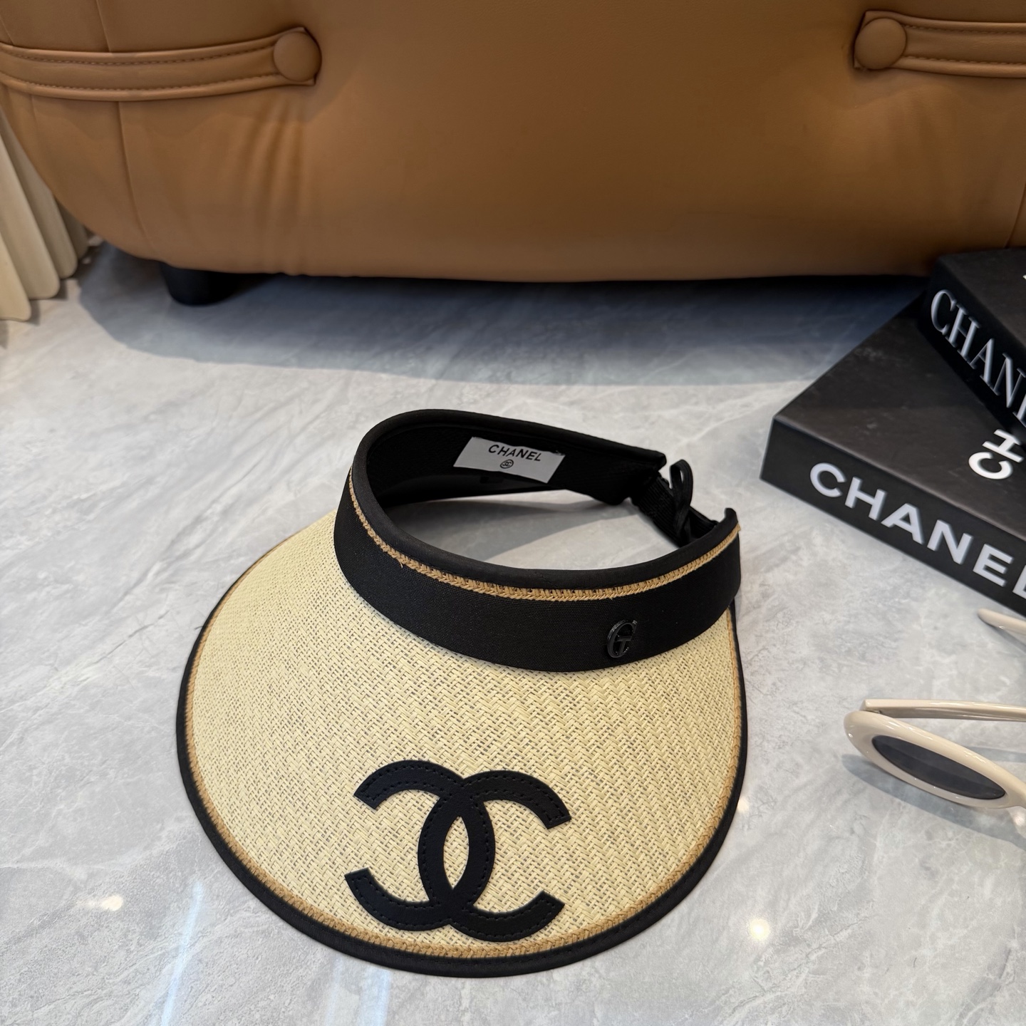 Chanel 香奈儿轻奢名媛风空顶帽 透气不闷头…可调节 夏季