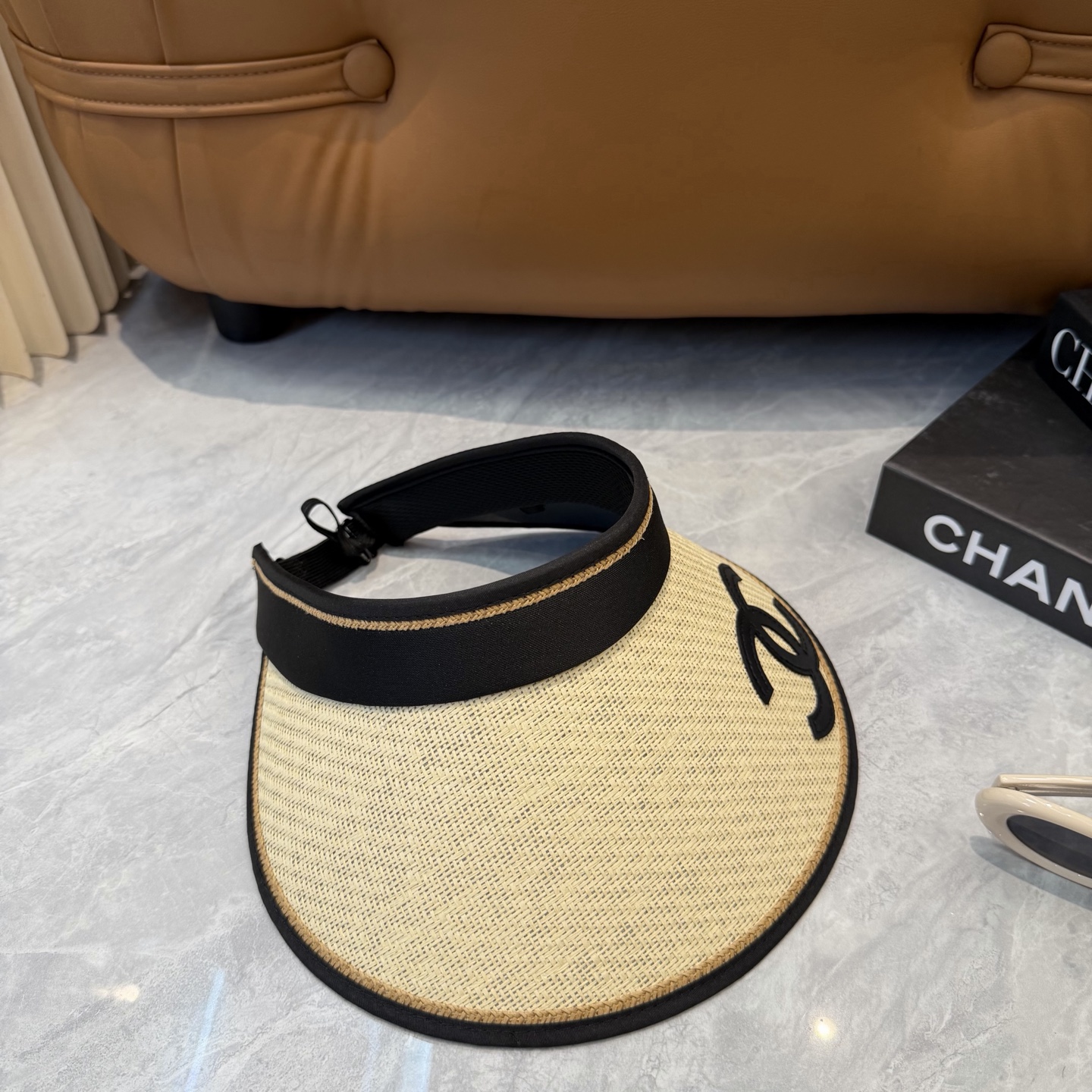 Chanel 香奈儿轻奢名媛风空顶帽 透气不闷头…可调节 夏季