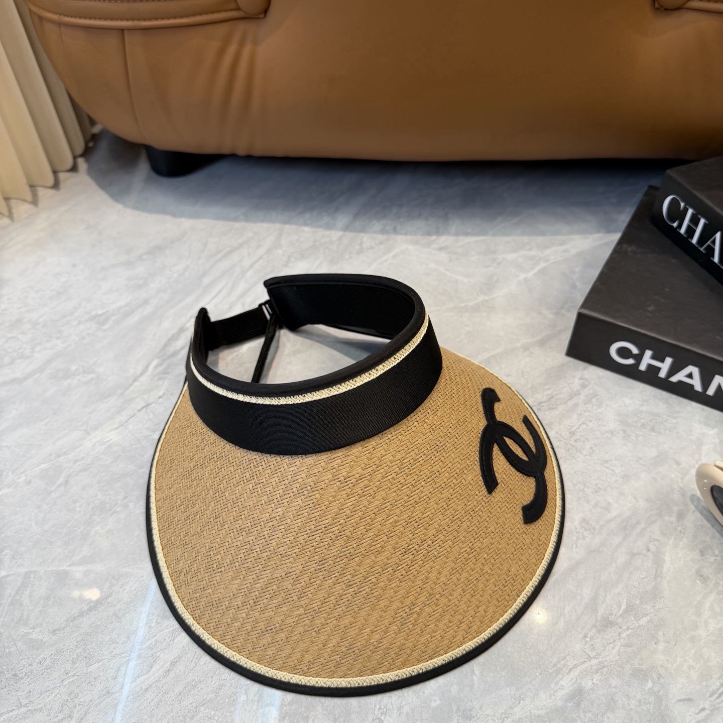 Chanel 香奈儿轻奢名媛风空顶帽 透气不闷头…可调节 夏季