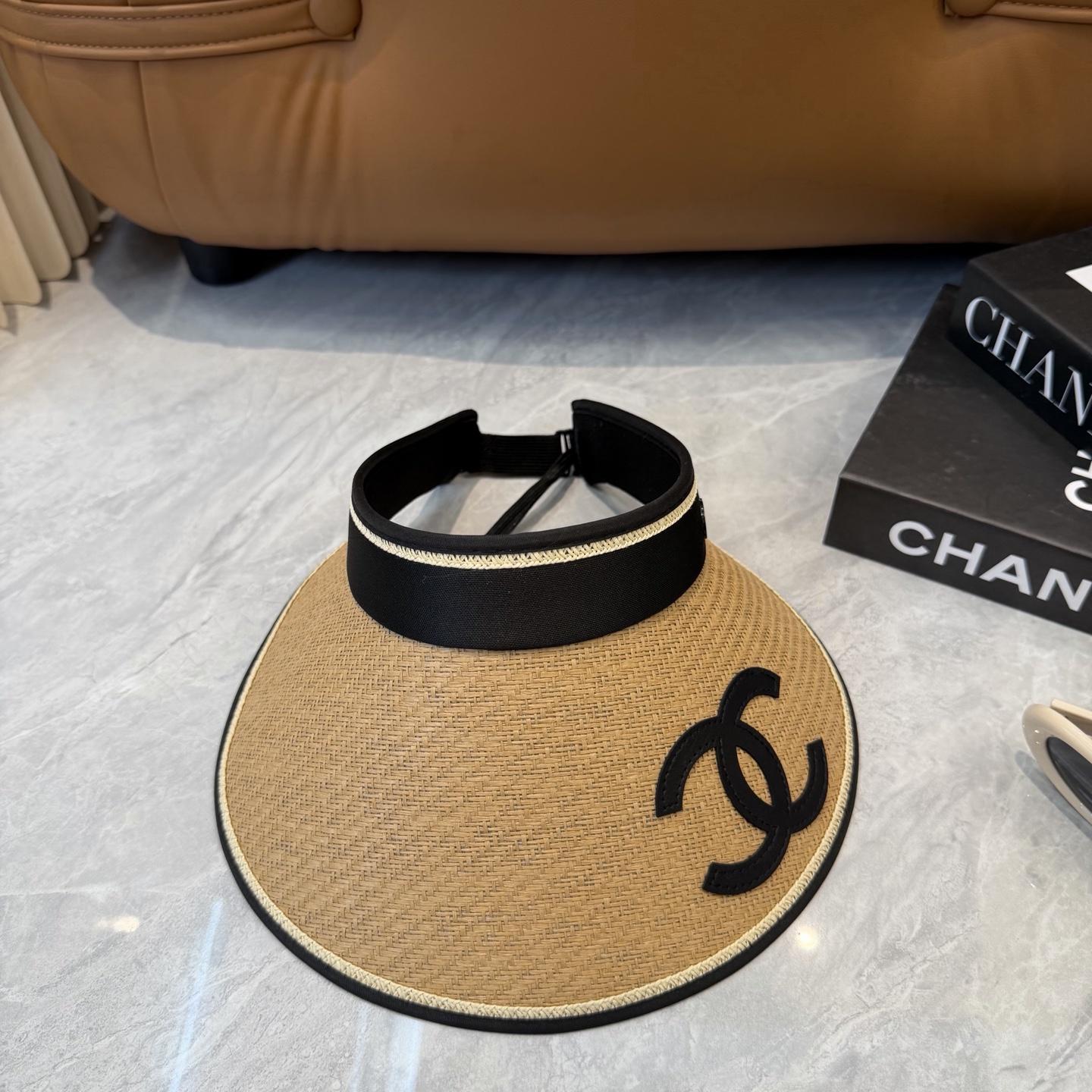 Chanel 香奈儿轻奢名媛风空顶帽 透气不闷头…可调节 夏季