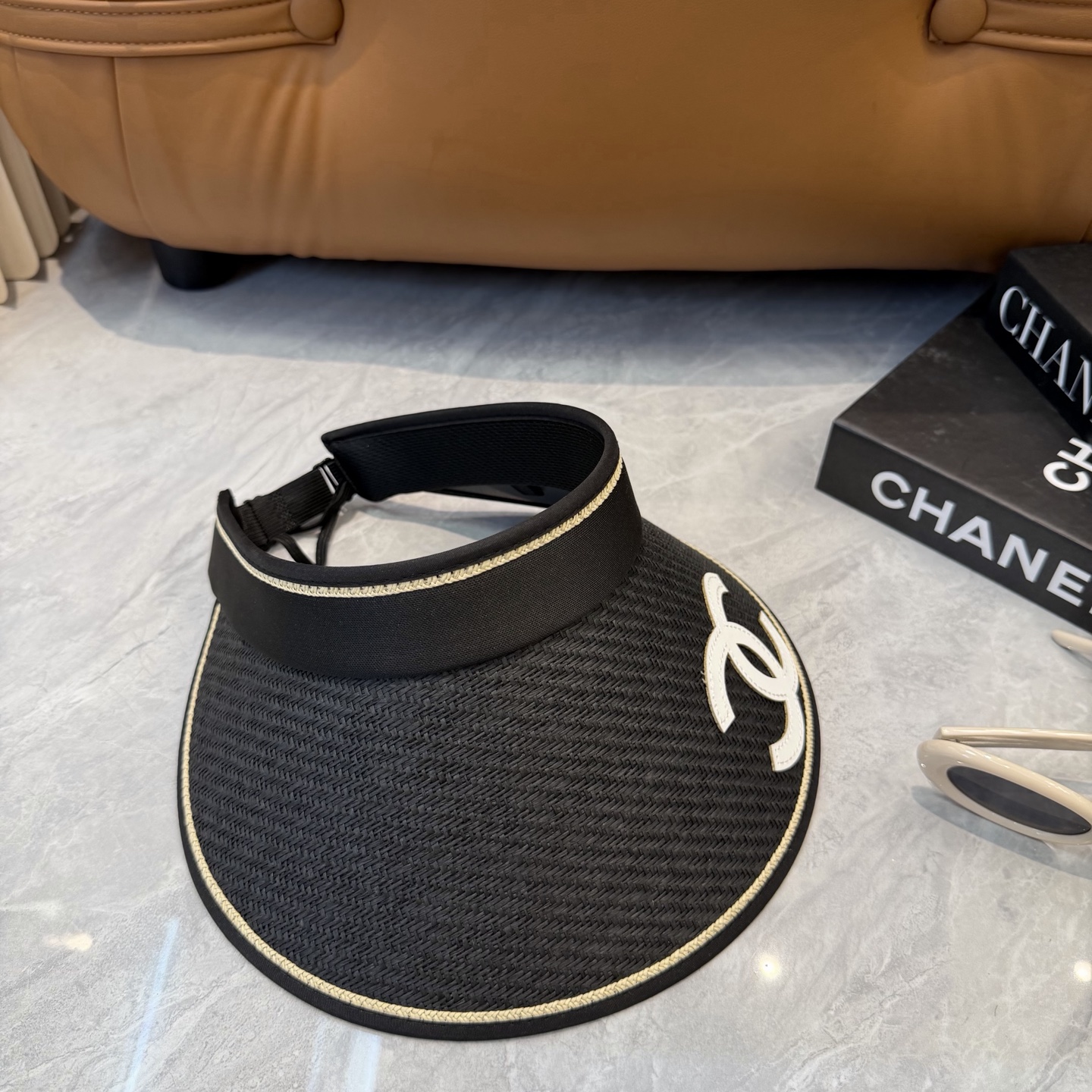 Chanel 香奈儿轻奢名媛风空顶帽 透气不闷头…可调节 夏季