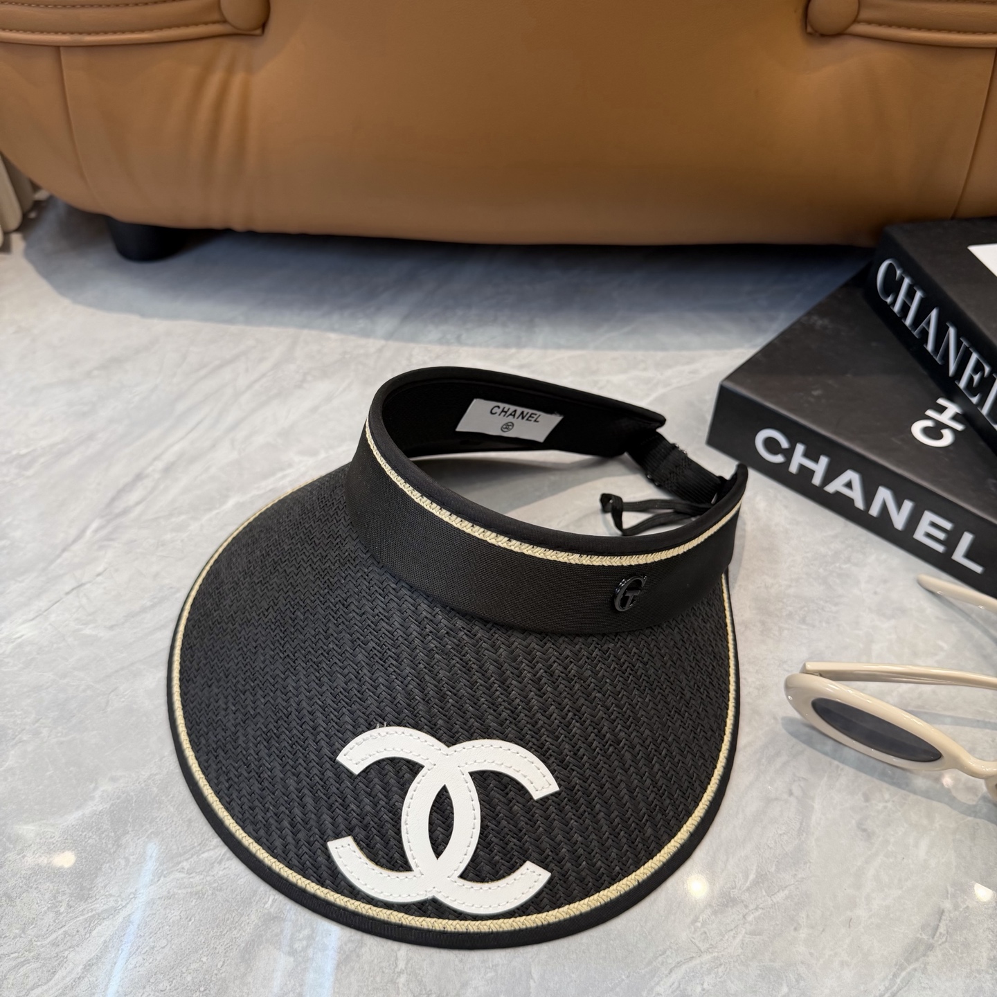 Chanel 香奈儿轻奢名媛风空顶帽 透气不闷头…可调节 夏季