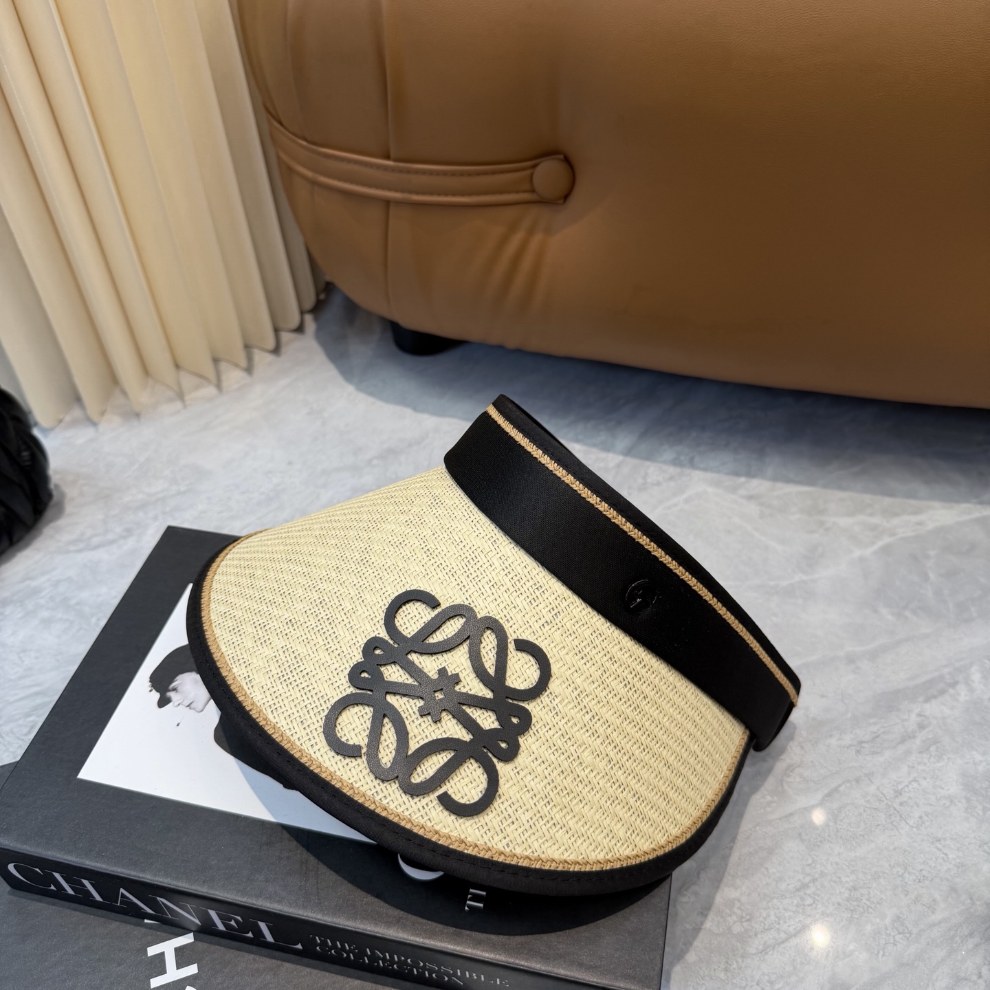 Loewe 罗意威 LOEWE 轻奢名媛风空顶帽 透气不闷头…可调节 夏季
