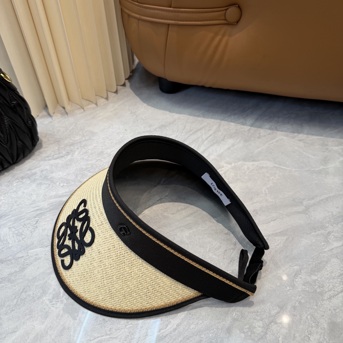 Loewe 罗意威 LOEWE 轻奢名媛风空顶帽 透气不闷头…可调节 夏季