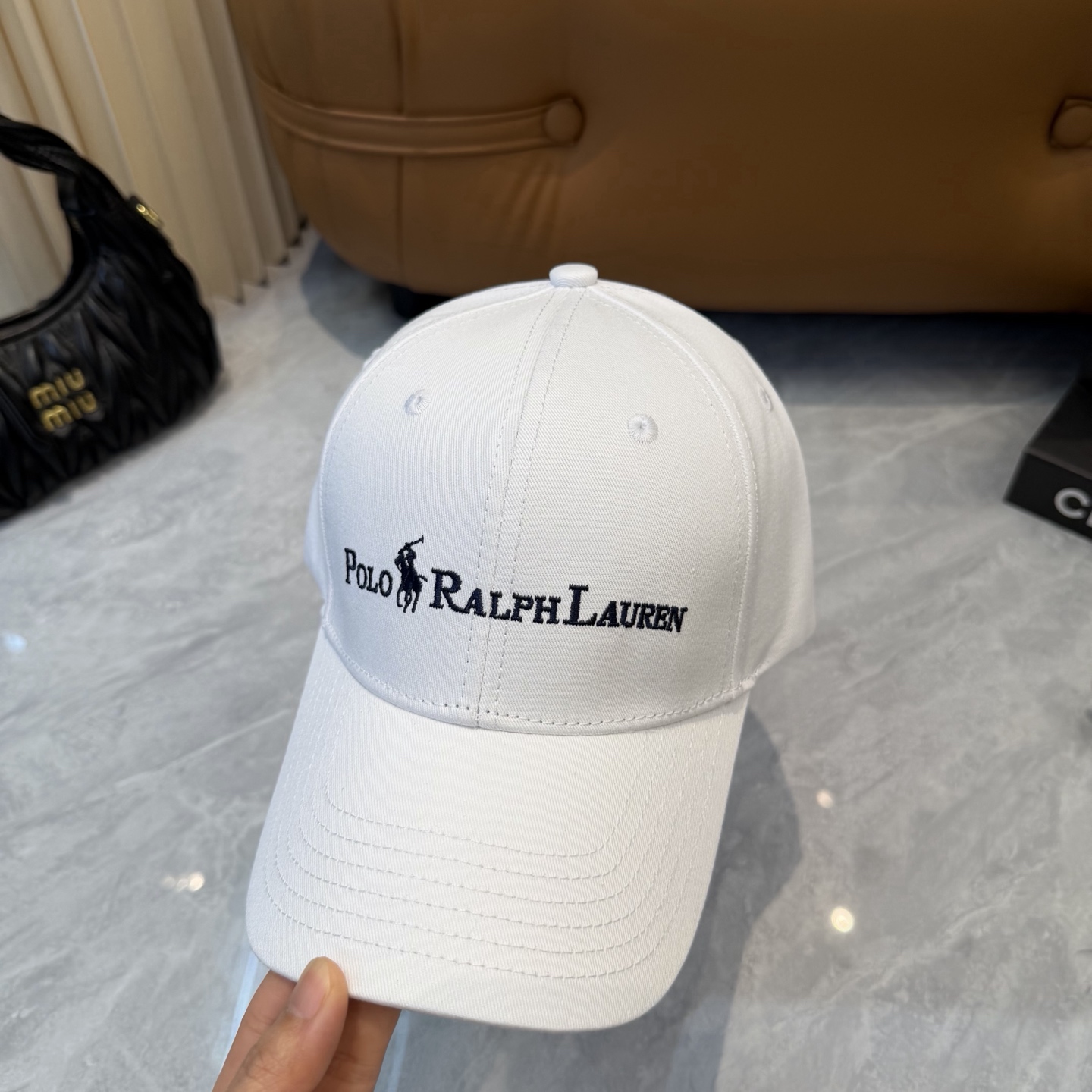 Ralph Lauren 刺绣棒球帽 太阳帽 4D刺绣 釆用意大利进囗帆布 精工细做缝制而成 夏日休闲旅游