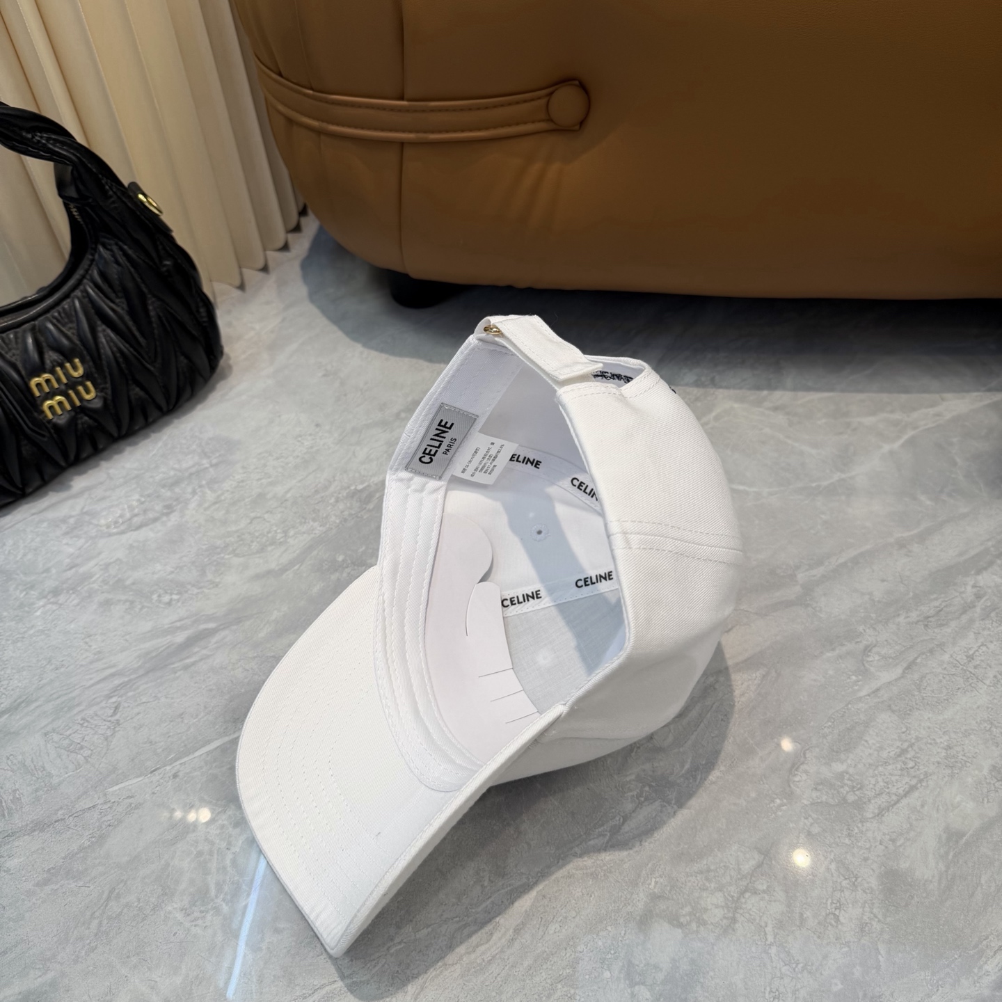 Celine CELINE（赛琳）官网代购版本 1:1 定制 简约字母 最新棒球帽 潮流