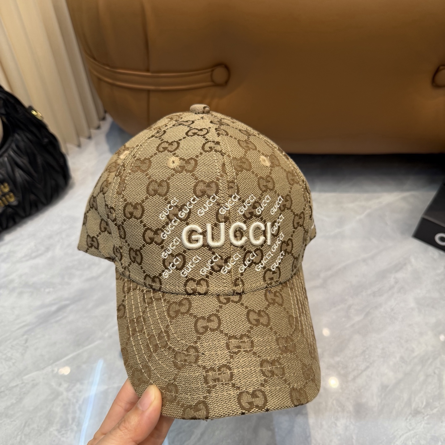 Gucci 古奇Gucci 新款 棒球帽，純也格调很有感觉，很酷很 ， 断货热门，质量超赞