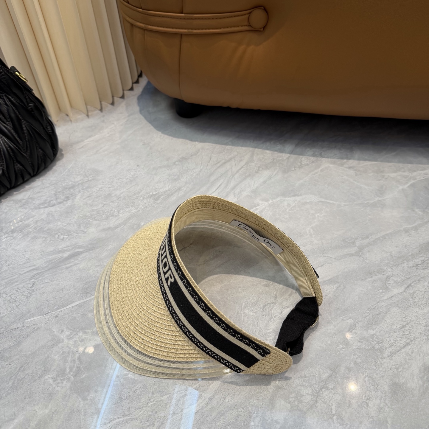 Dior 迪奥Dior 空顶草，个性 范，重工定制，遮阳防晒帽