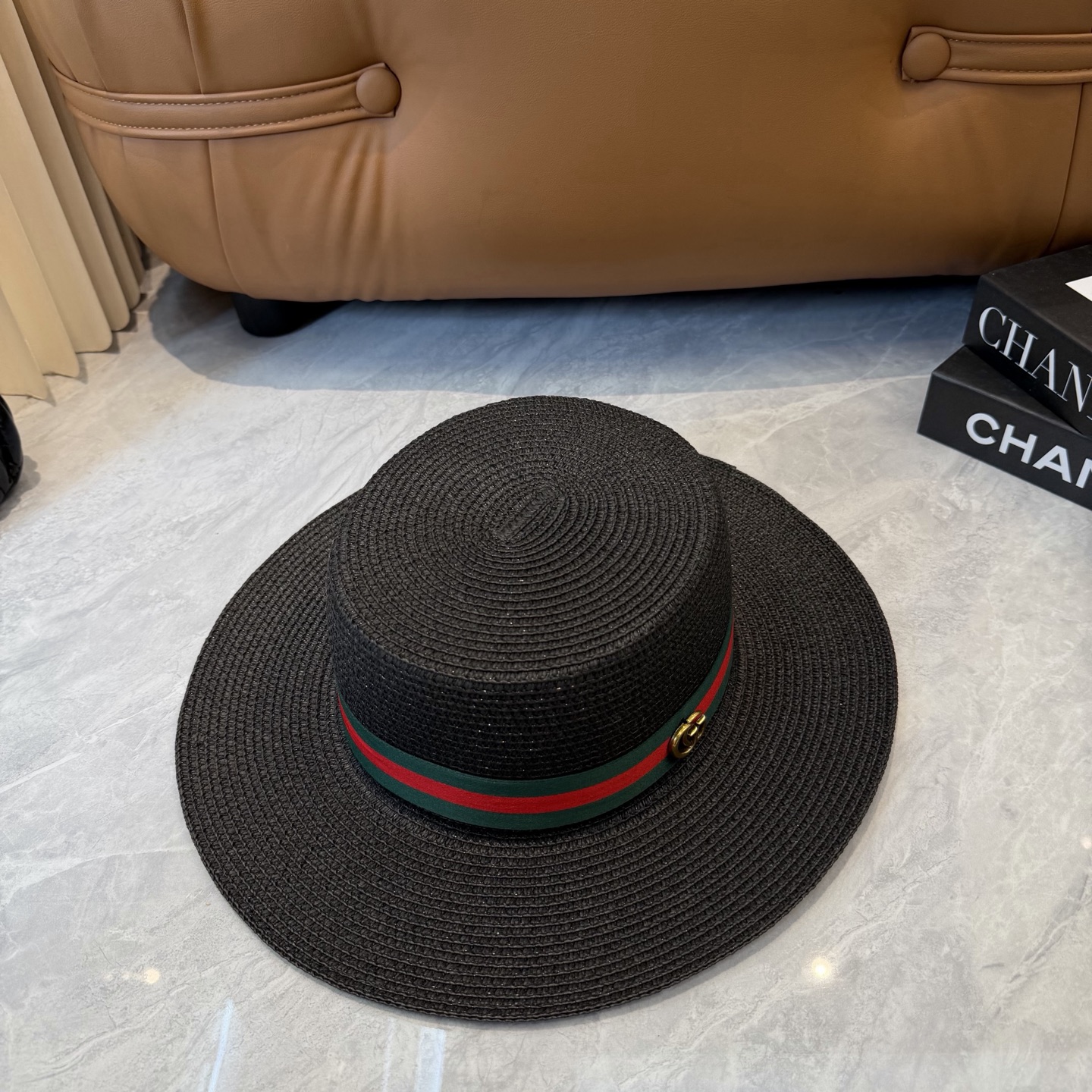 Gucci 古奇新款礼帽，遮阳草帽，夏季沙滩出游 头围57cm