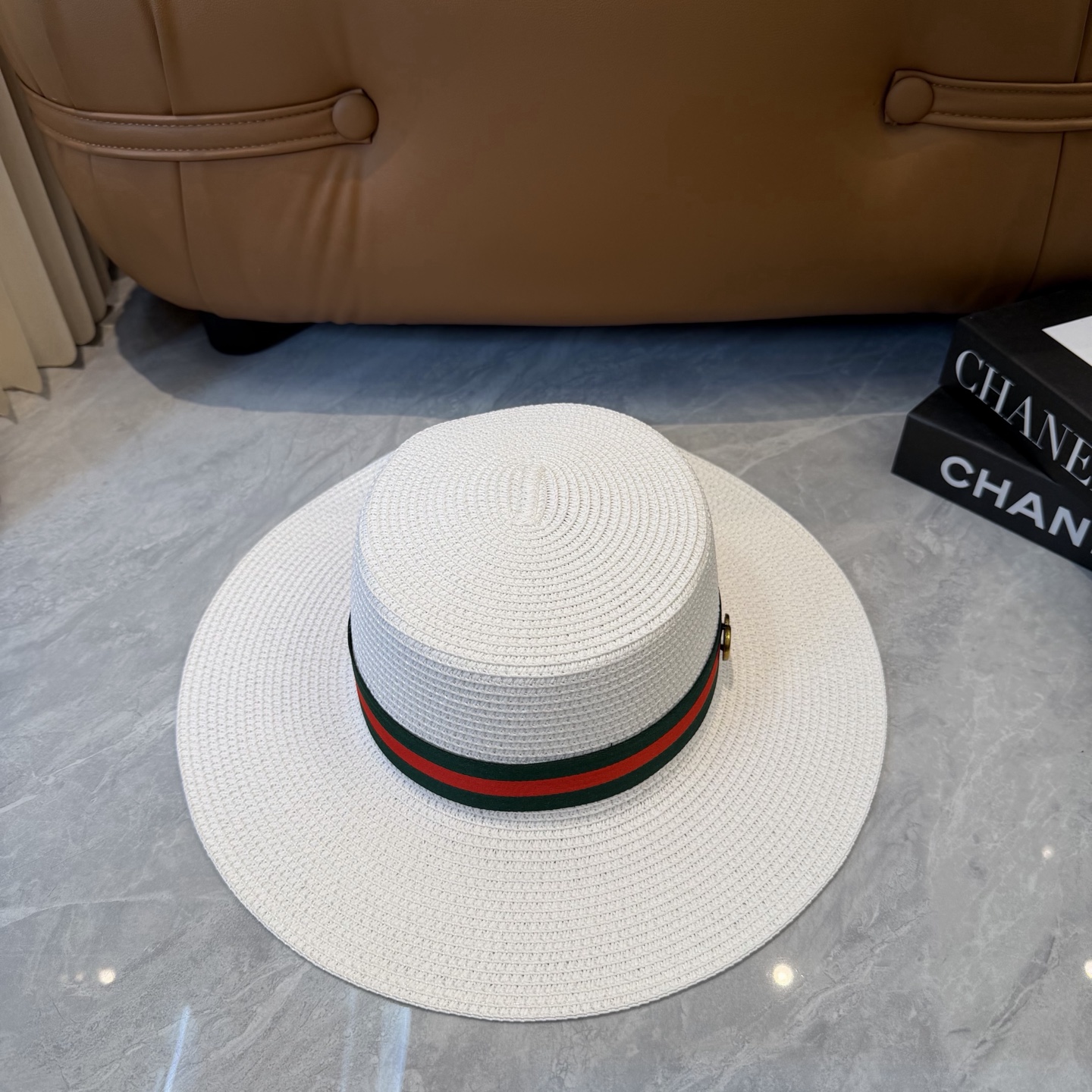 Gucci 古奇新款礼帽，遮阳草帽，夏季沙滩出游 头围57cm
