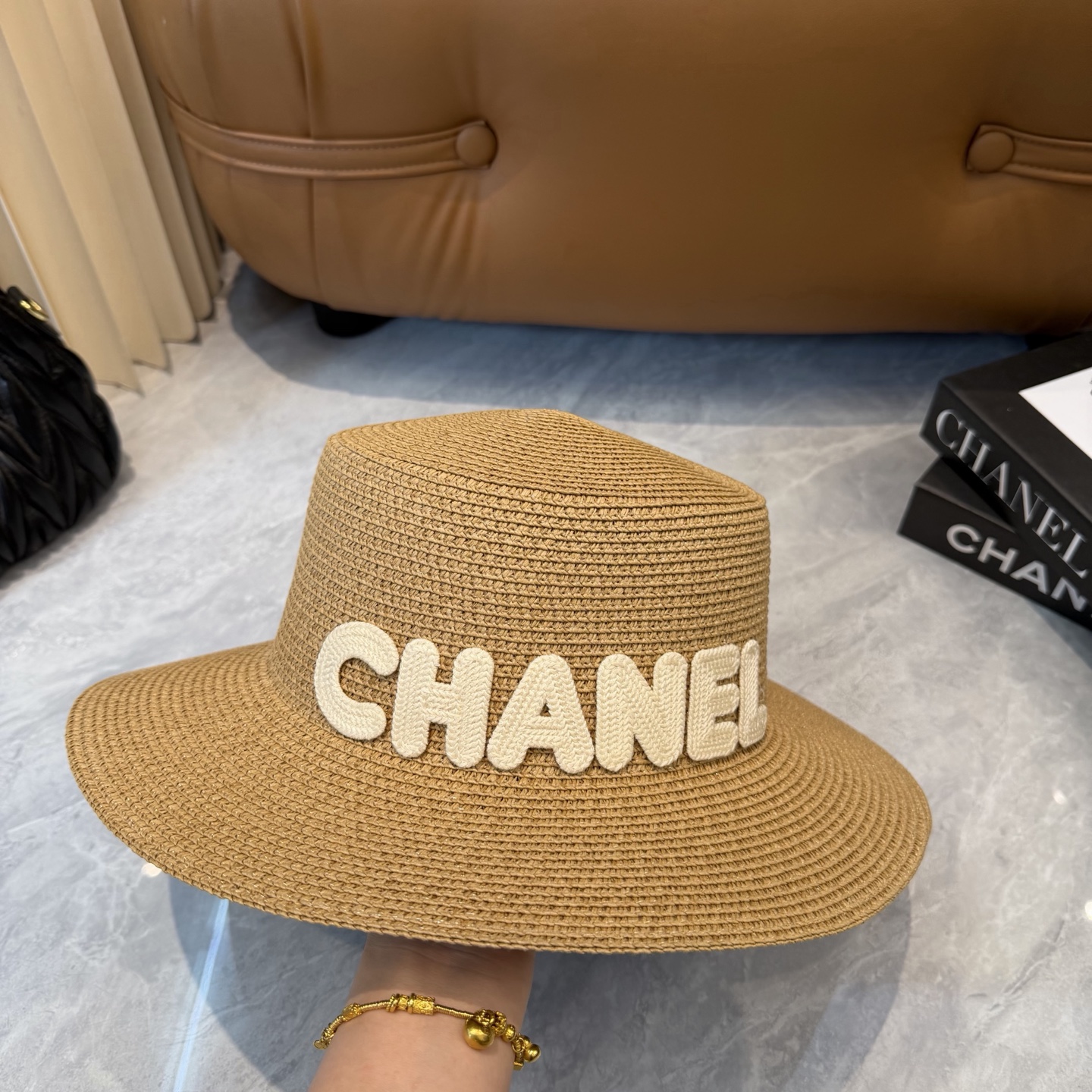Chanel Chanel香奈儿新款名媛风范草帽，出游沙滩 单品 头围57cm