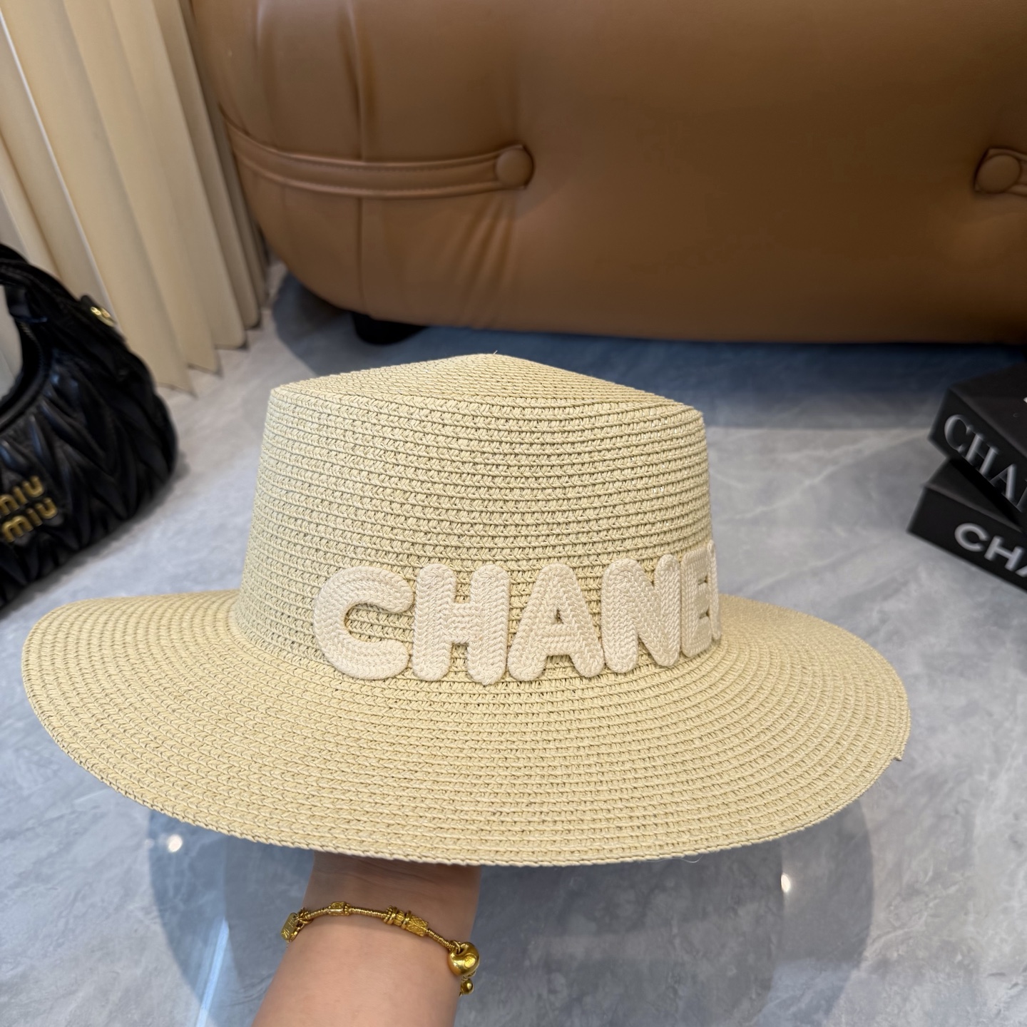 Chanel Chanel香奈儿新款名媛风范草帽，出游沙滩 单品 头围57cm
