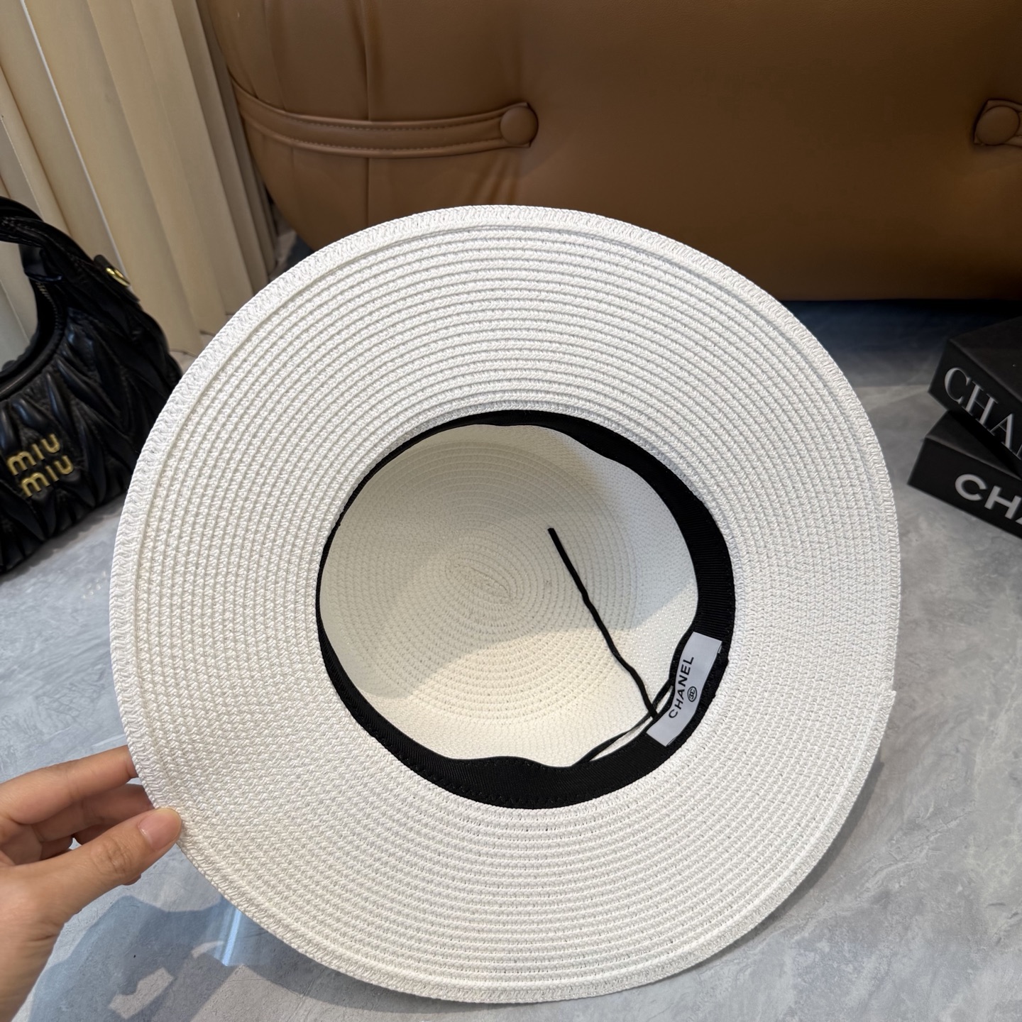 Chanel Chanel香奈儿新款名媛风范草帽，出游沙滩 单品 头围57cm