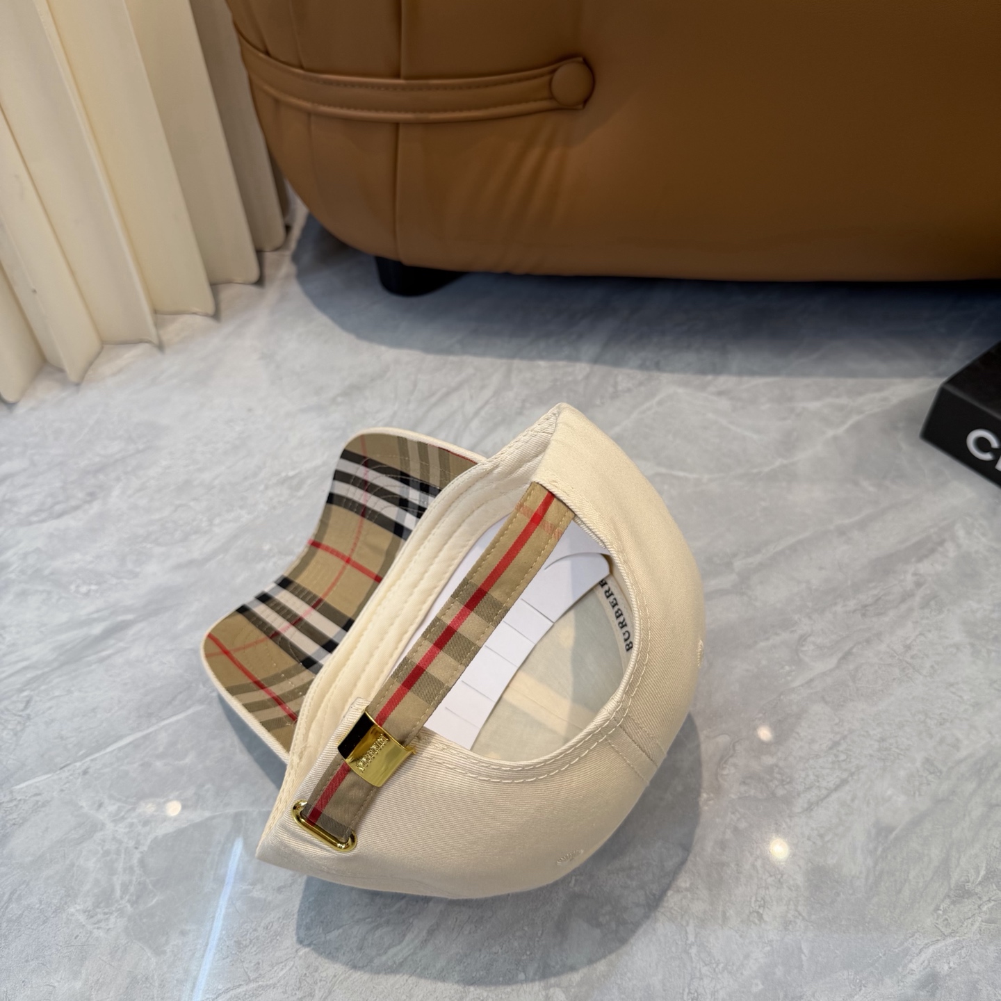 Burberry 巴宝莉BURBERRY 新款刺绣棒球帽 韩版新款英伦风定制款1:1 男女通用棒球帽 提花美邦工艺地质面料 高版品质质量