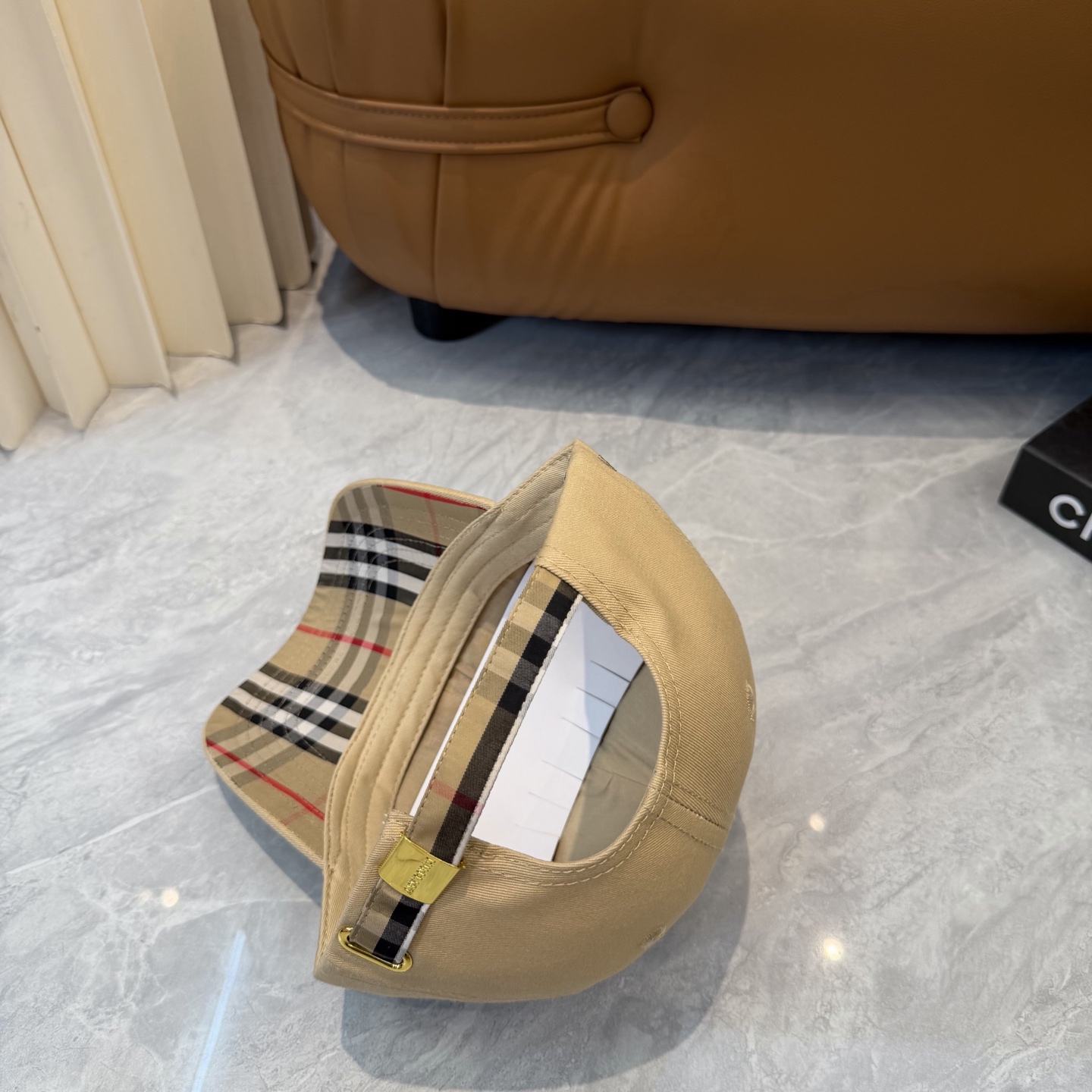 Burberry 巴宝莉BURBERRY 新款刺绣棒球帽 韩版新款英伦风定制款1:1 男女通用棒球帽 提花美邦工艺地质面料 高版品质质量