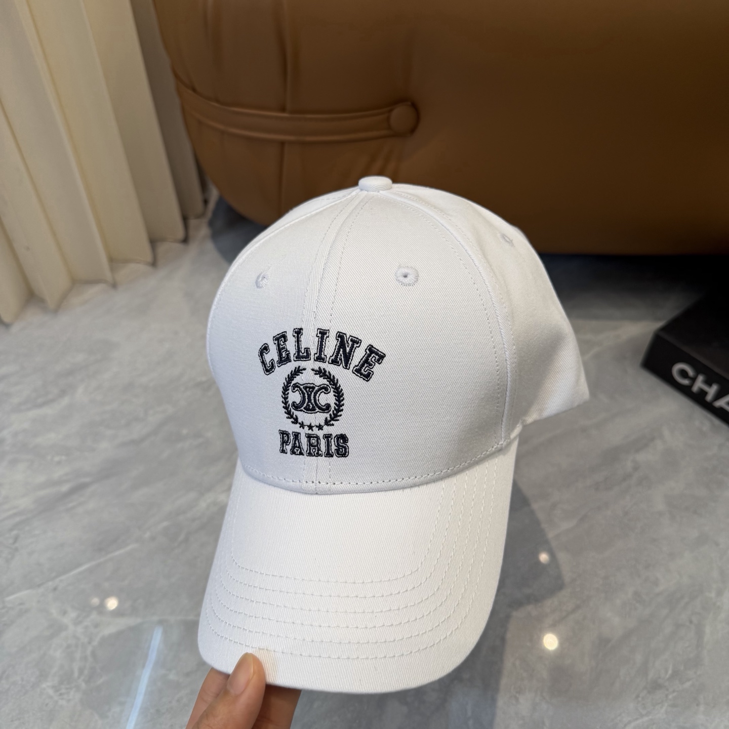 Celine CELINE（赛琳）官网代购版本 1:1 定制 简约字母 最新棒球帽 潮流