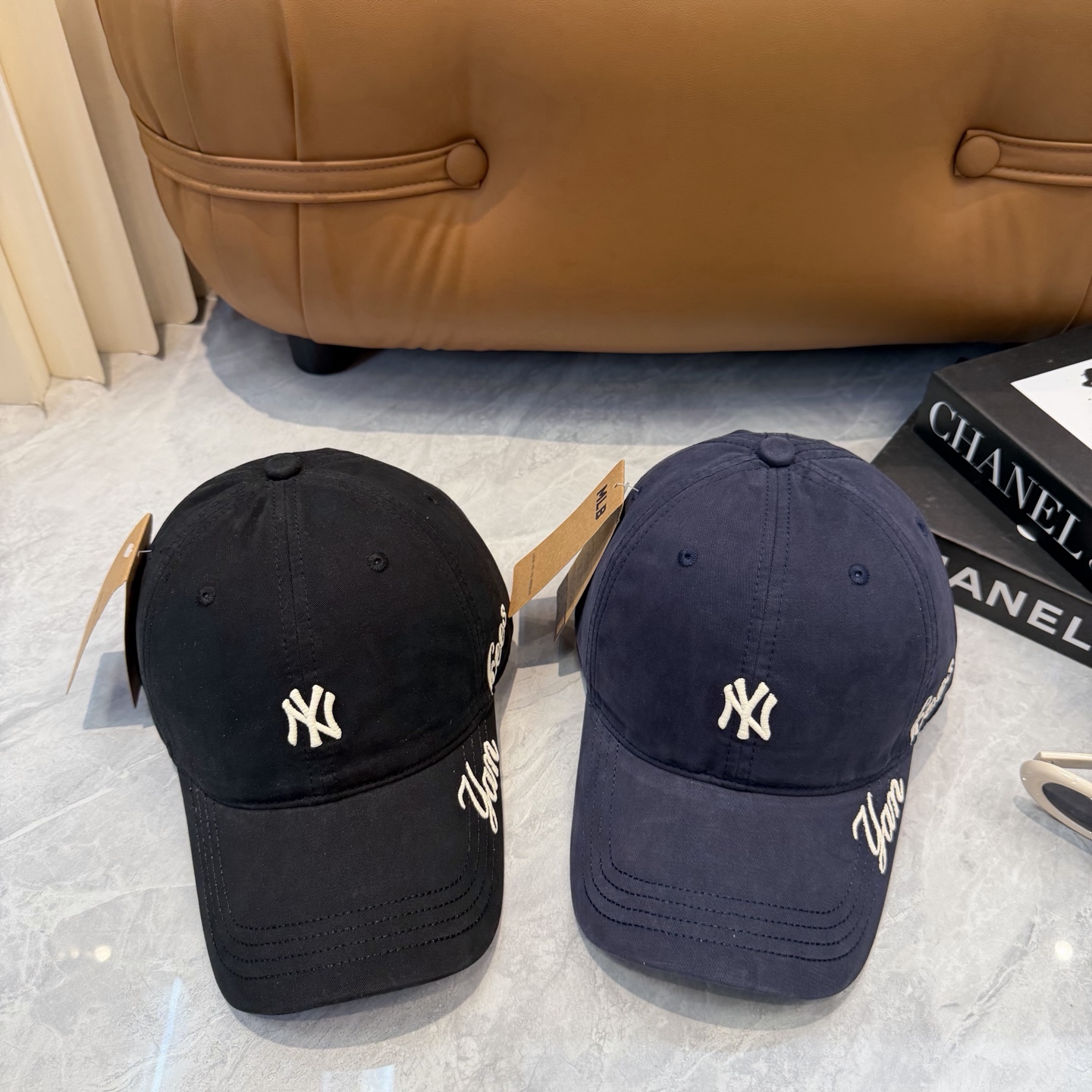 韩国正品MLB棒球帽。NY最新最火的帽子就在这👏👏最新款棒球帽刺绣男女情侣款鸭舌帽❗最新款 ，爆炸款全线