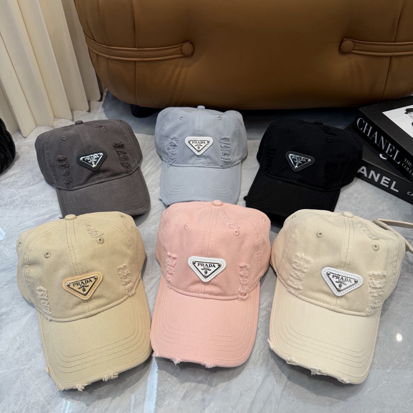 普拉达 Prada🆕新款个性棒球帽，高品质透气性巨佳，四季佩戴款高颜值时尚单品！男女同款